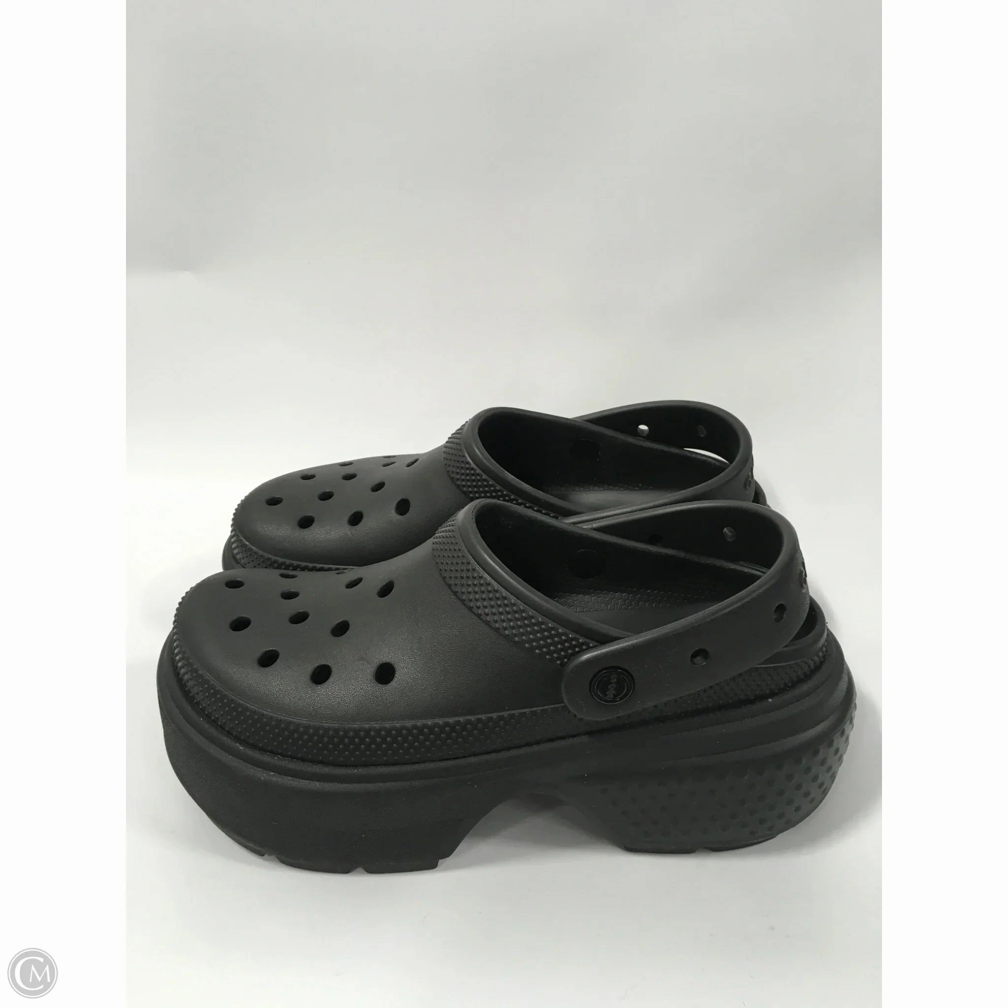 Shoes Heels Platform By Crocs In Black, Size: 10 Bridal Shoes Platform Heels