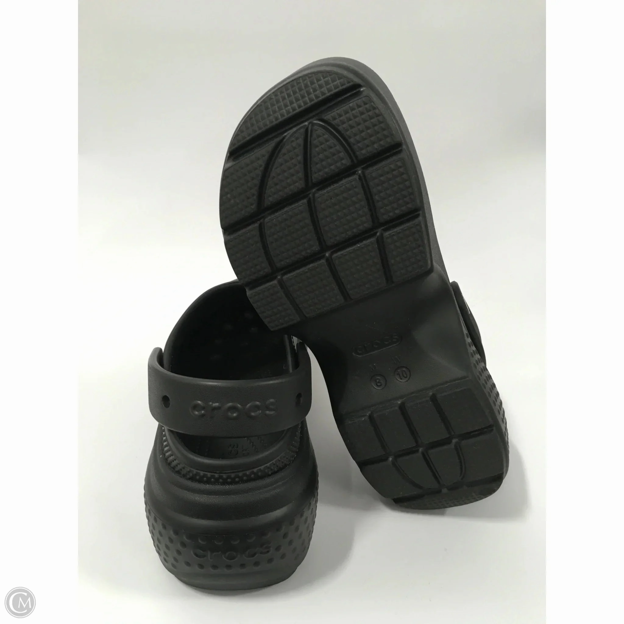 Patrick With High Heels Shoes Heels Platform By Crocs In Black, Size: 10