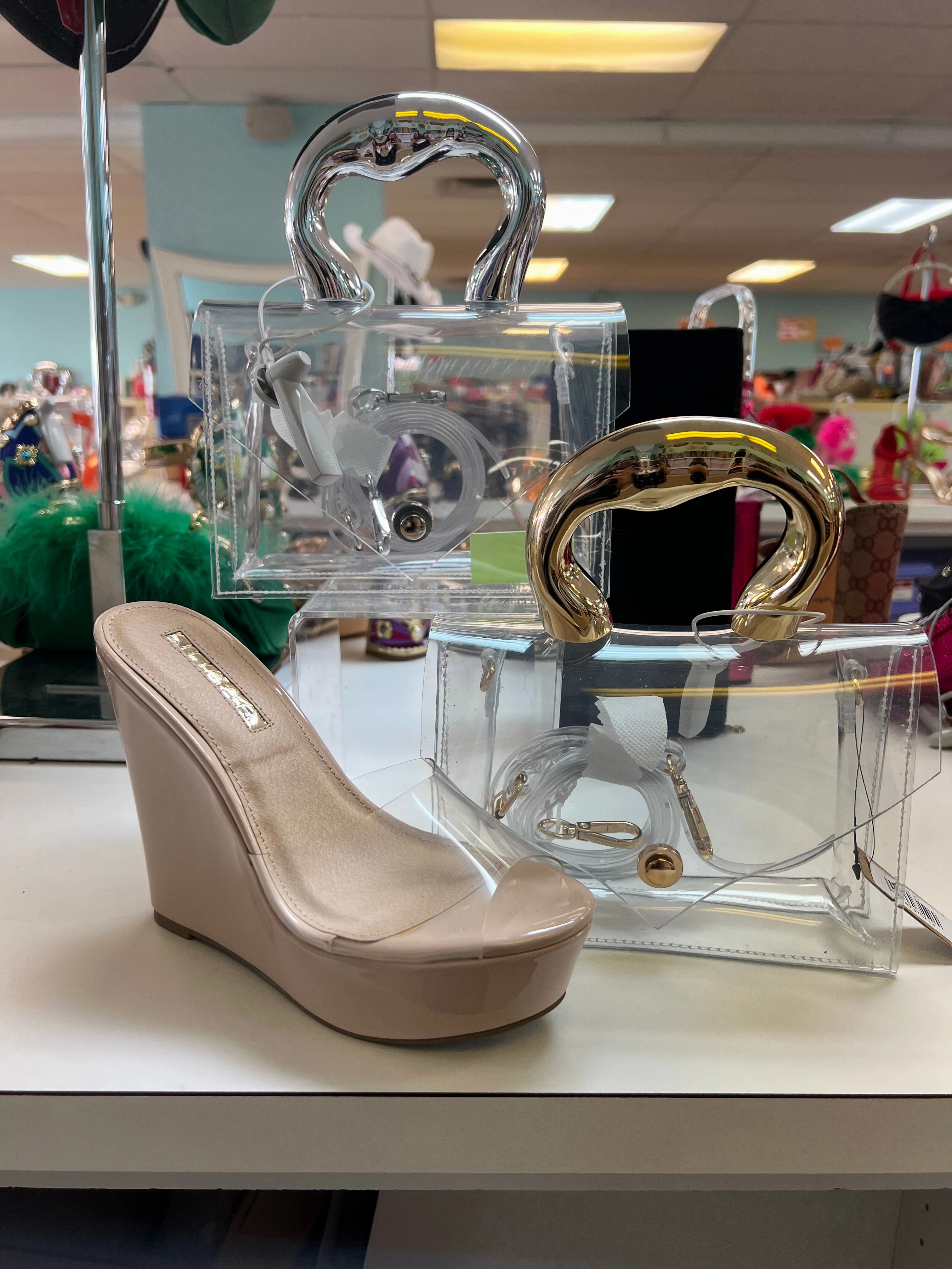 RHONA-2 Nude High Heel Tips