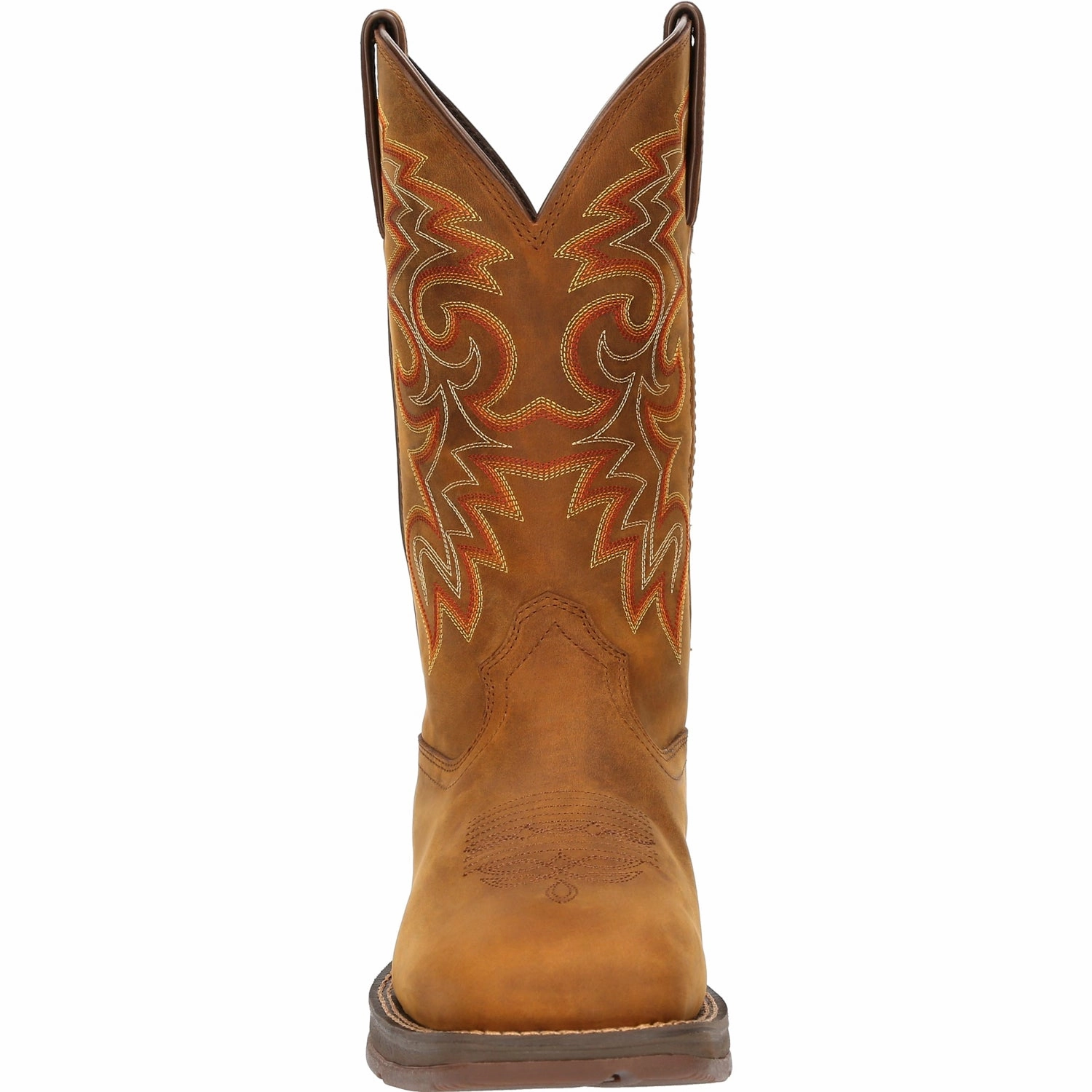 Boots In The Sand Durango Mens Rebel Western WP Russet Leather Cowboy Boots