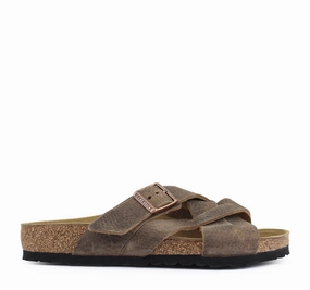 Clog Outfit Birkenstock Lugano Oiled Leather Sandal