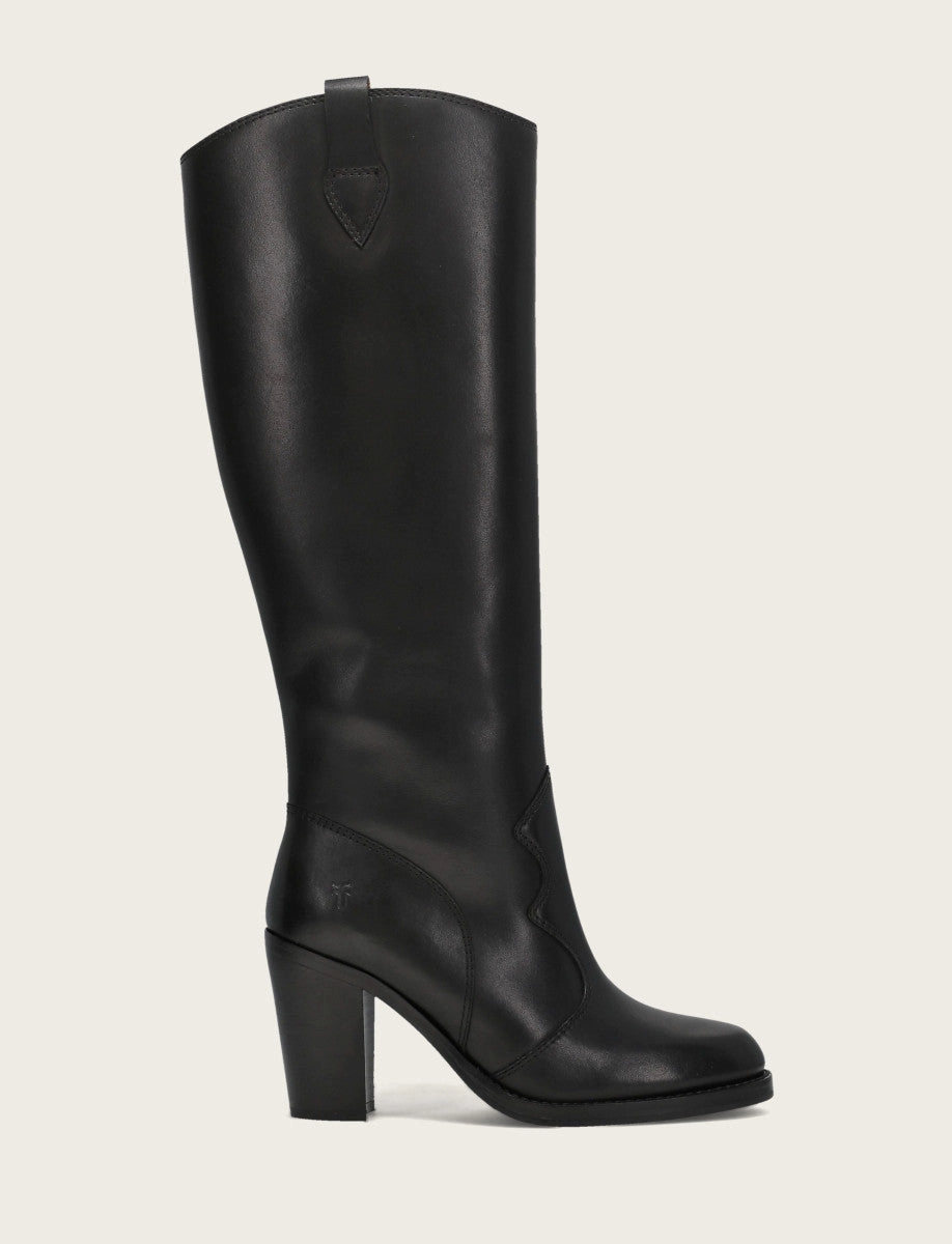 Corinne Tall Knee High Western Style Boots