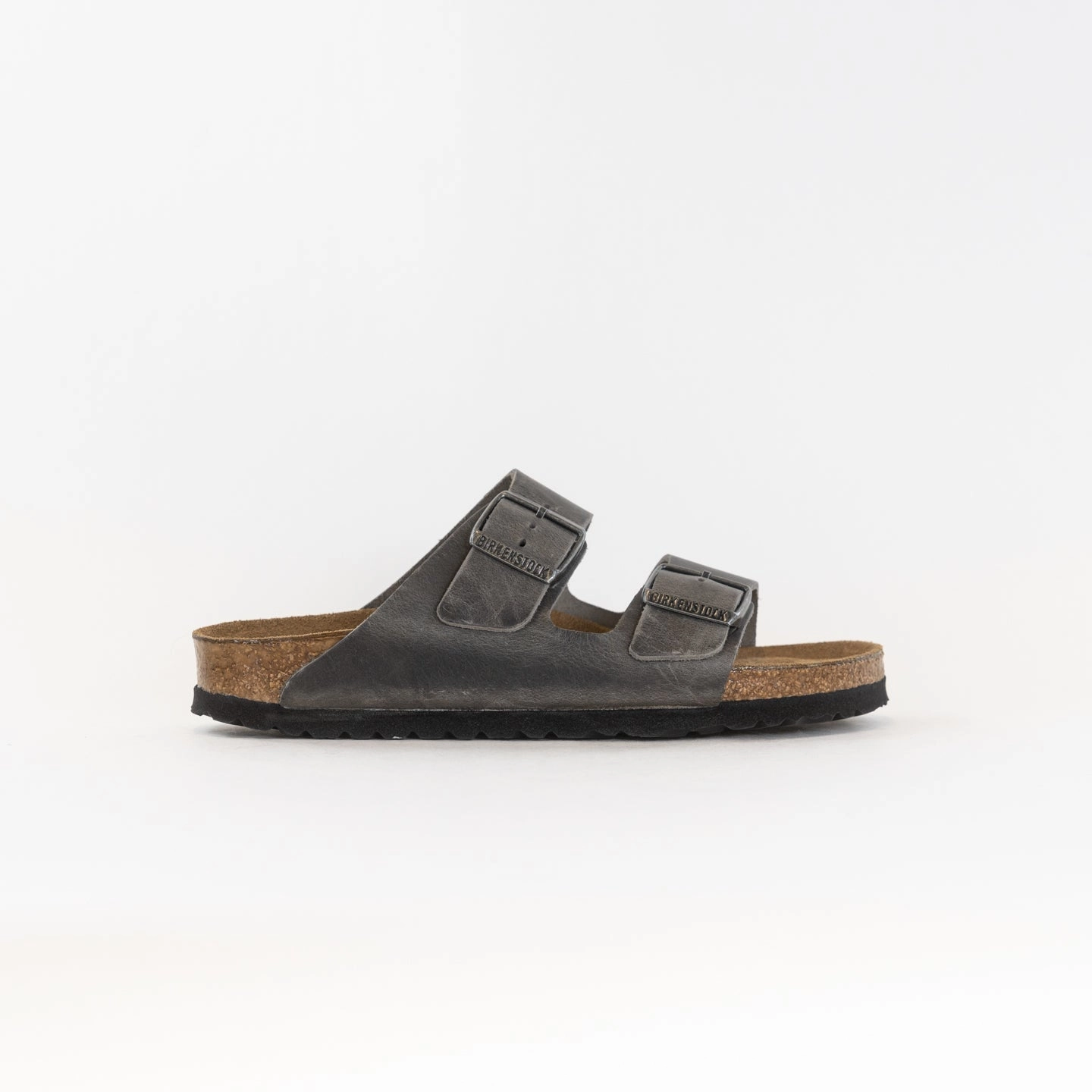 Birkenstock Arizona Soft Footbed (Unisex) - Iron Oiled Leather Store Palm Springs