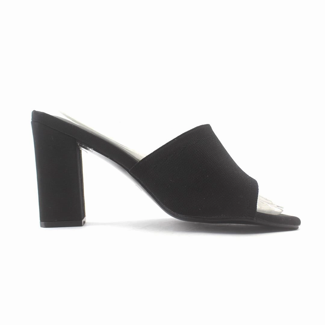 Square High Heels CUCCOO  BASIC MINIMALIST CHUNKY HEELED