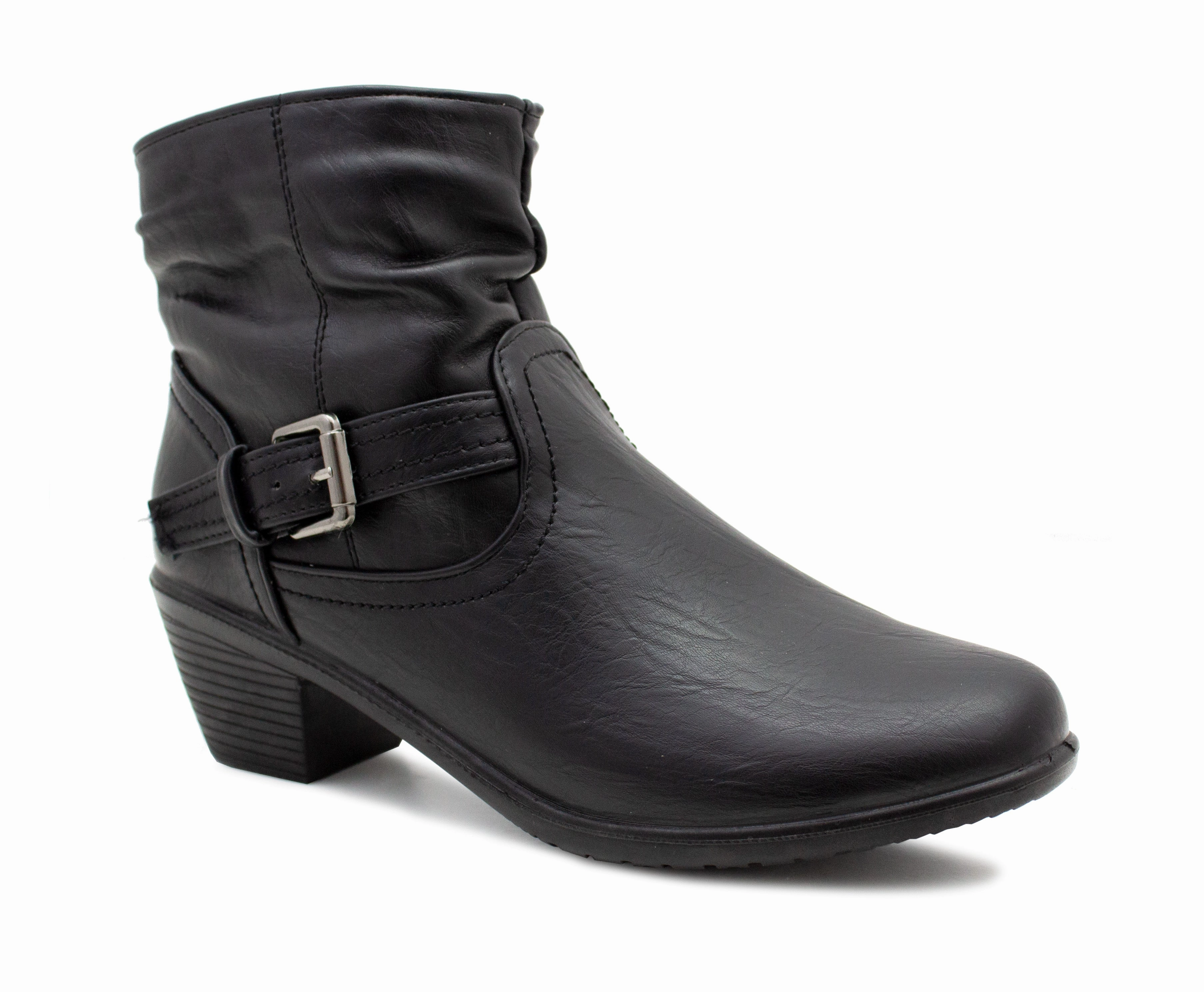 Air Vapormax Plus Casual Shoes Cushion Walk Womens Ankle Boots Black Biker Boot Zip Up Mid Heel Elastic Formal Office Trouser Shoes