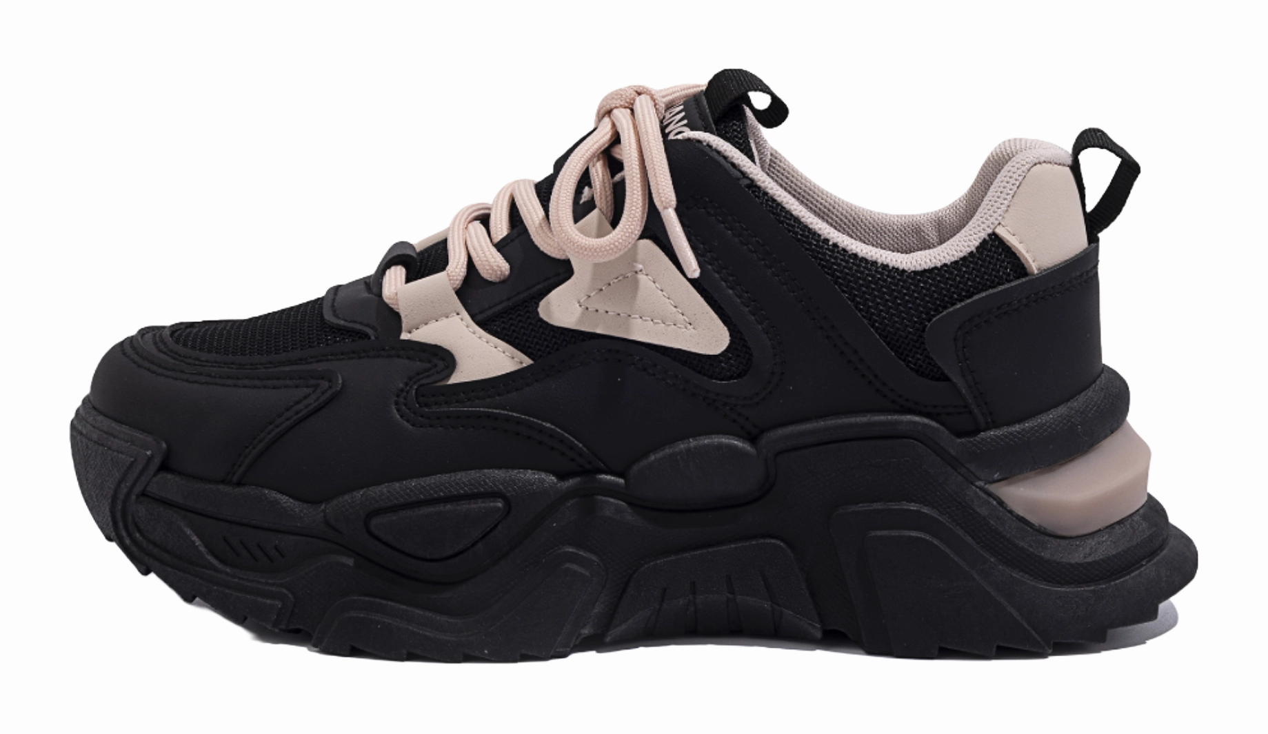 HUANQIU Casual Shoes Abrasion Resistant Breathable Coverage Height Increasing Thermal Low top Chunky Sneakers Women's Shoes For Casual Trousers