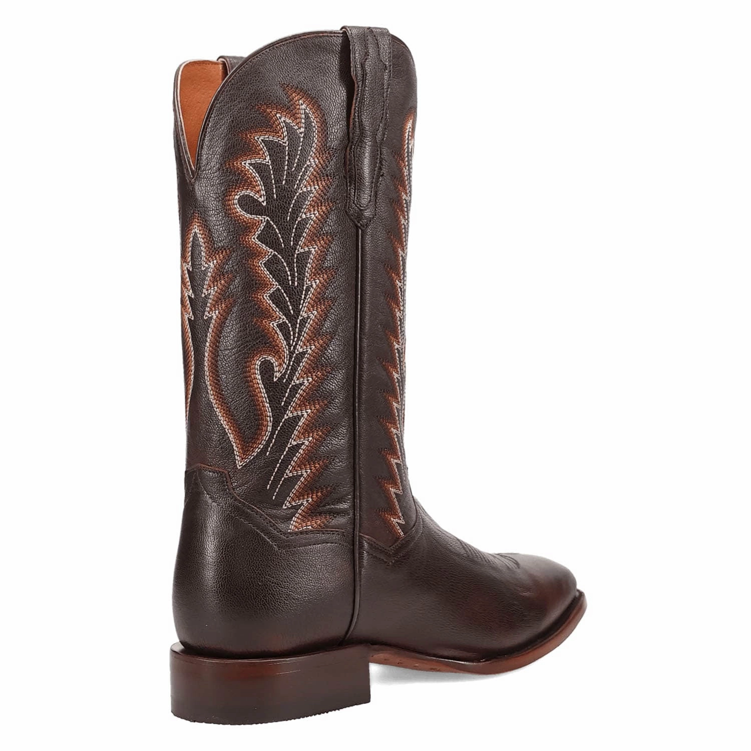 Cow Hide Boots Dan Post Mens Jerry Brown Leather Cowboy Boots