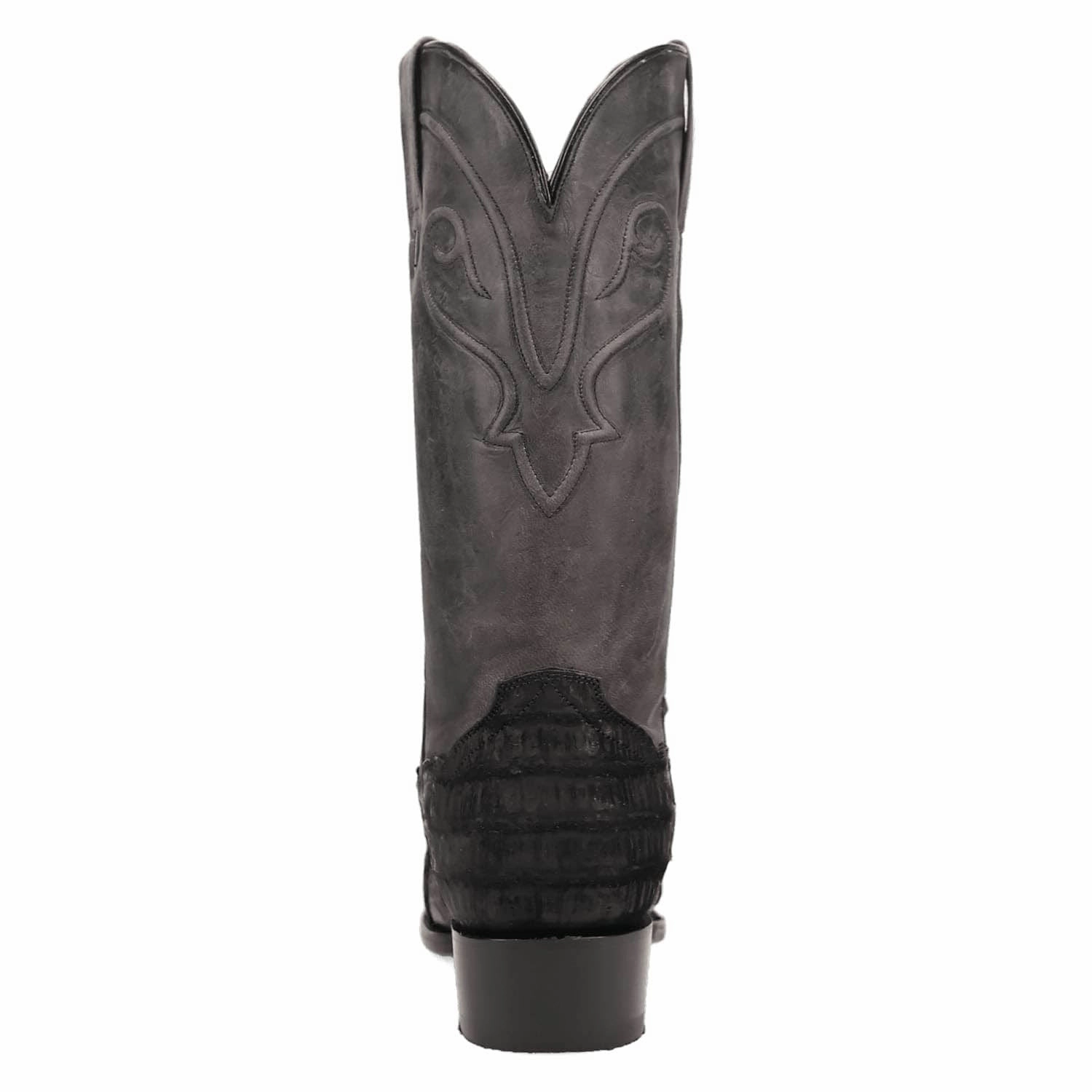 Boots To Wear With Snowshoes Dan Post Mens Makara Black Caiman Cowboy Boots