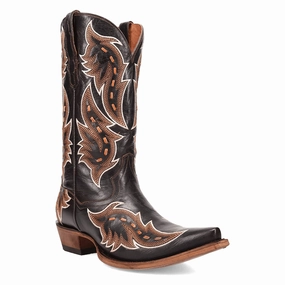 Best Waterproof Spray For Boots Dan Post Mens Racer Black Leather Cowboy Boots