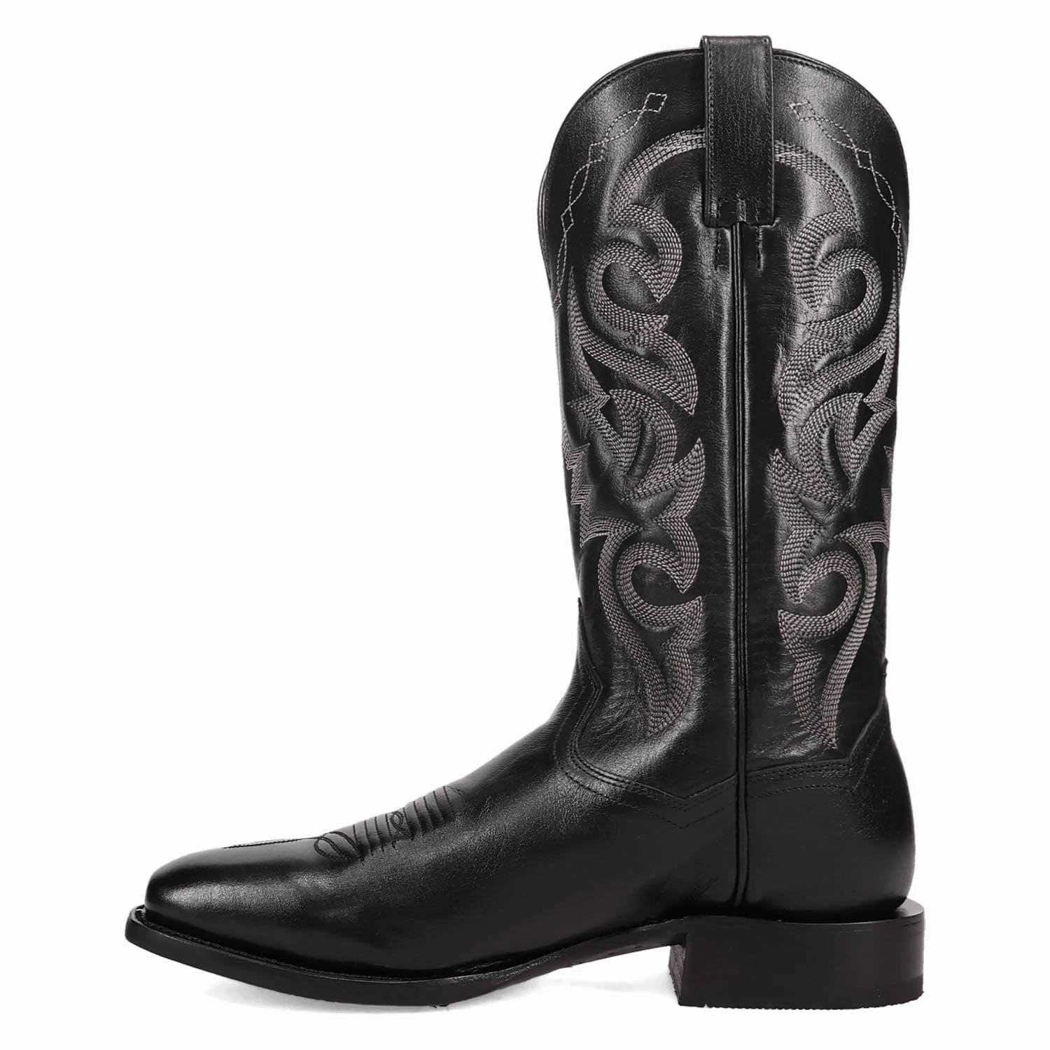 Dan Post Mens Remington Black Leather 13in Cowboy Boots West Boots