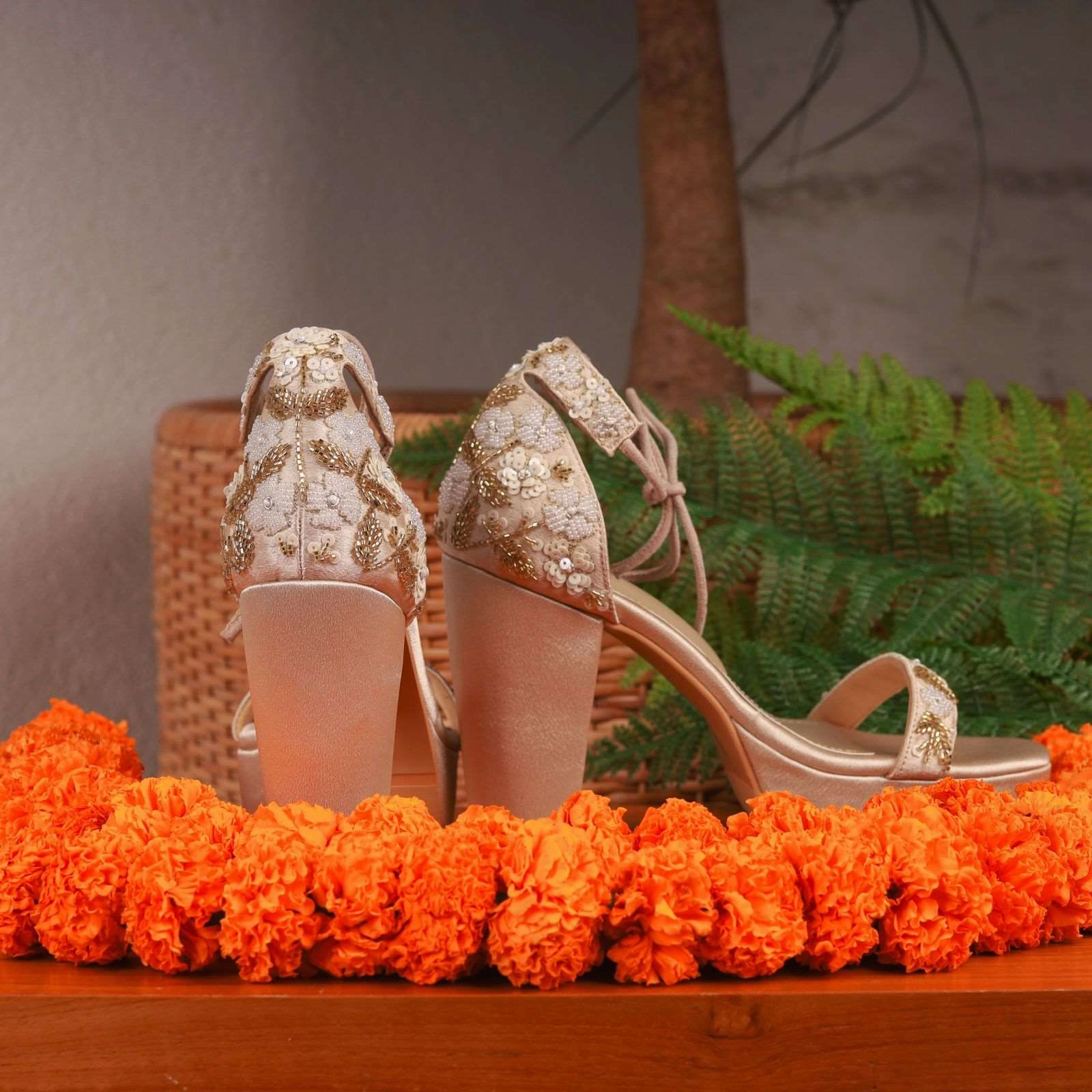 Jholi ( Wedding bridal high Blocks Customised) Gv Special Plus Casual Shoes