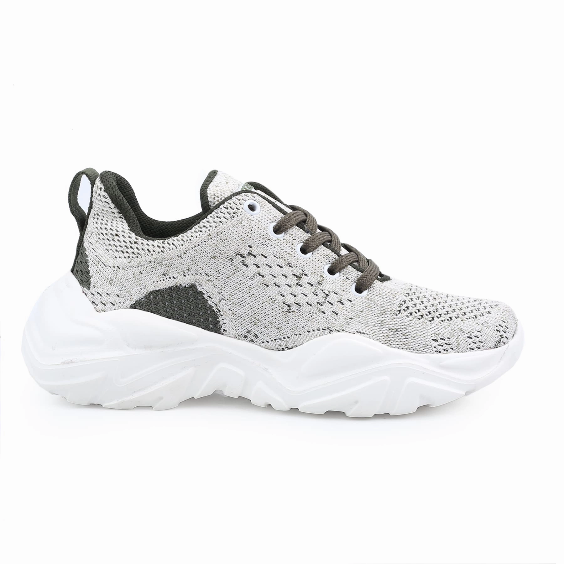 For Travel  Great Walking Bacca Bucci Women CHARLOTTE Low-top Platform Fashion Shoes | Street-Wear Knitted Chunky Sneakers