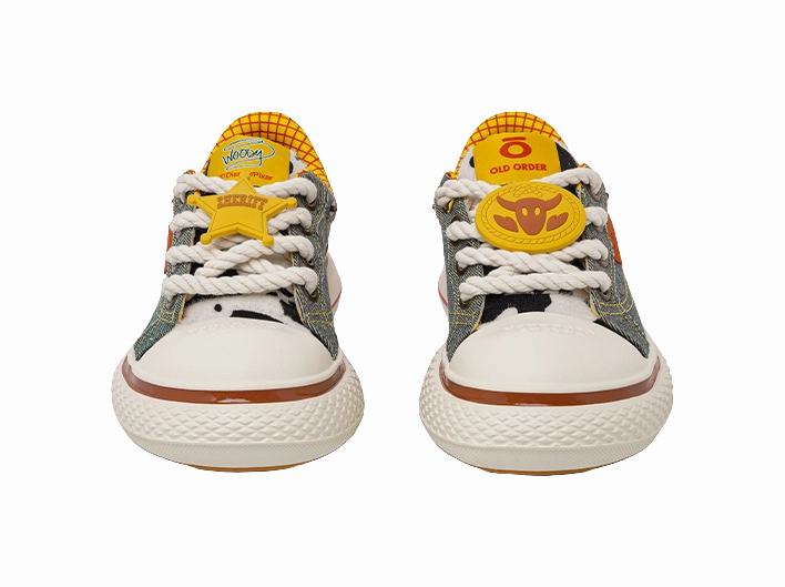 Casual Vs Formal Shoes Disney X OLD ORDER Woody Big Head Shoes Height Increasing Wear-Resistant Breathable Low-Top Canvas Shoes Unisex