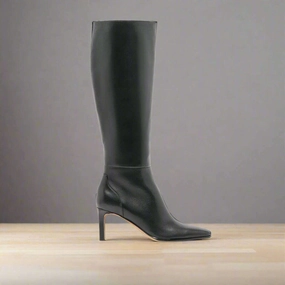 Knee High Boots 7.5 DOLCE VITA Emmi in black leather