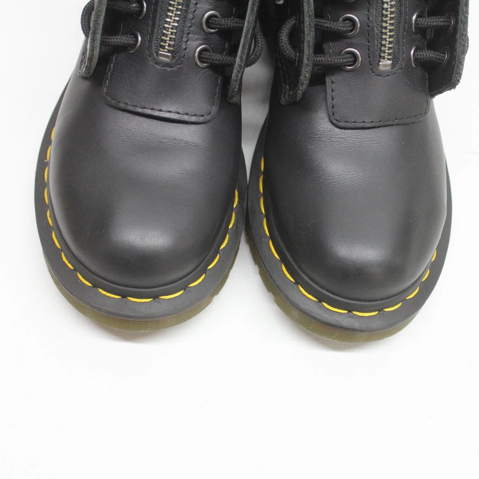 Dr. Martens 1460 Pascal Front Zip Nappa Leather Women's Ankle Boots - UK 3 - US 5 Women - EU 36 Combat Boot Manufacturers