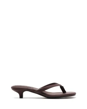 Heatwave Thong Heel Chocolate High Heels Nyc
