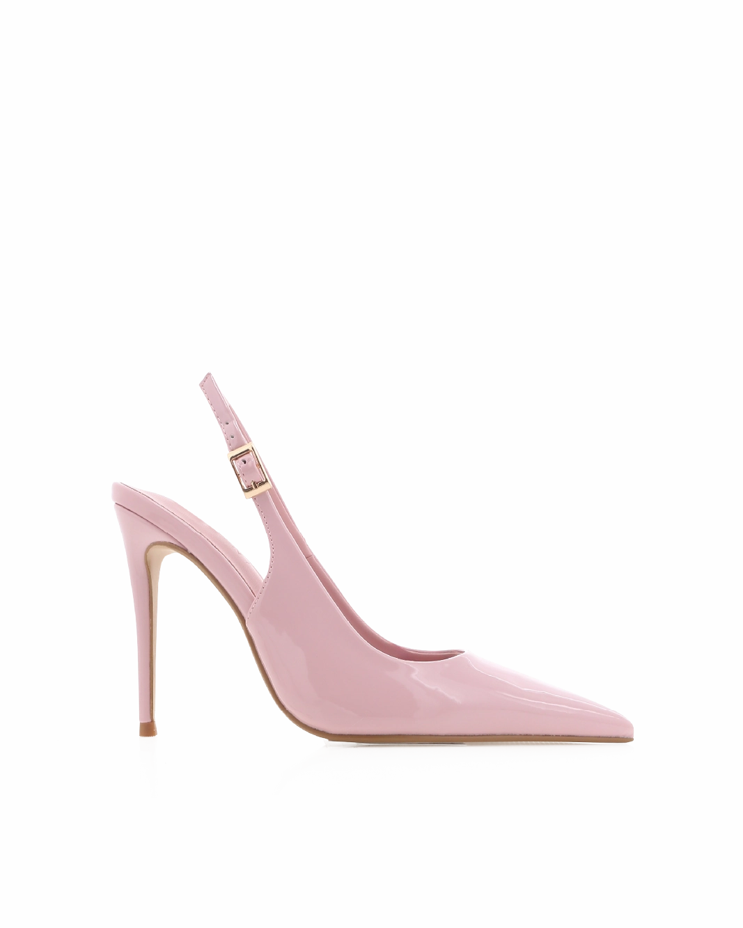 Good High Heels For Wide Feet GIOVINA - BALLET PINK PATENT