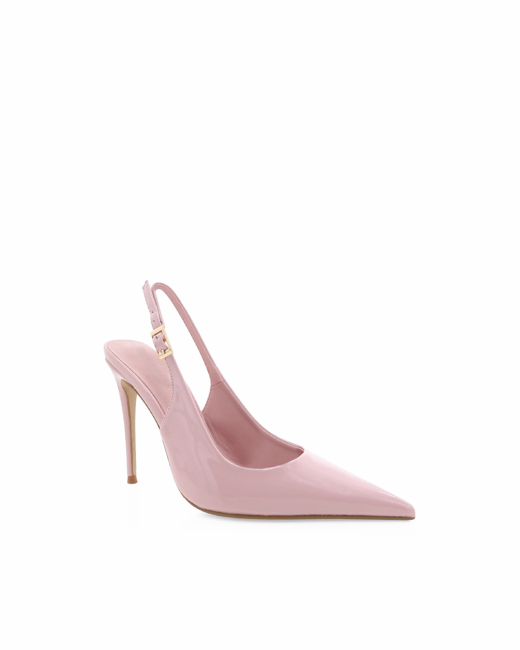 GIOVINA - BALLET PINK PATENT High Boots Block Heel