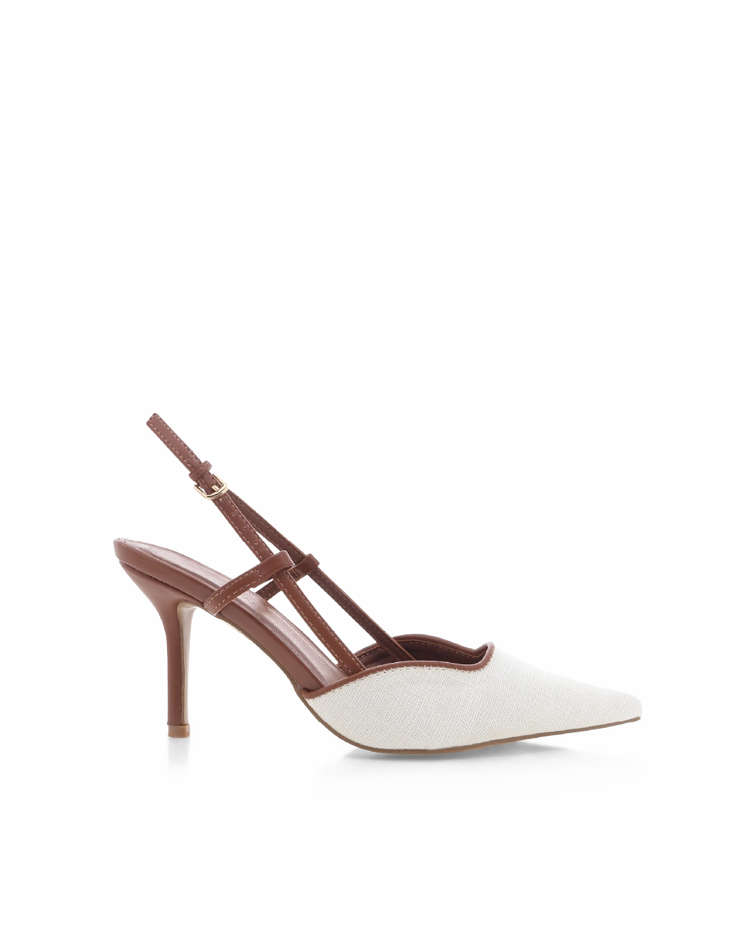 High Heel Shoes Games KAMERON - NATURAL LINEN-TAN