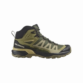 Hiking Boots Sierra Salomon Mens Hiking Boot X Ultra 360 Mid GTX  Olive/Slate/Moss