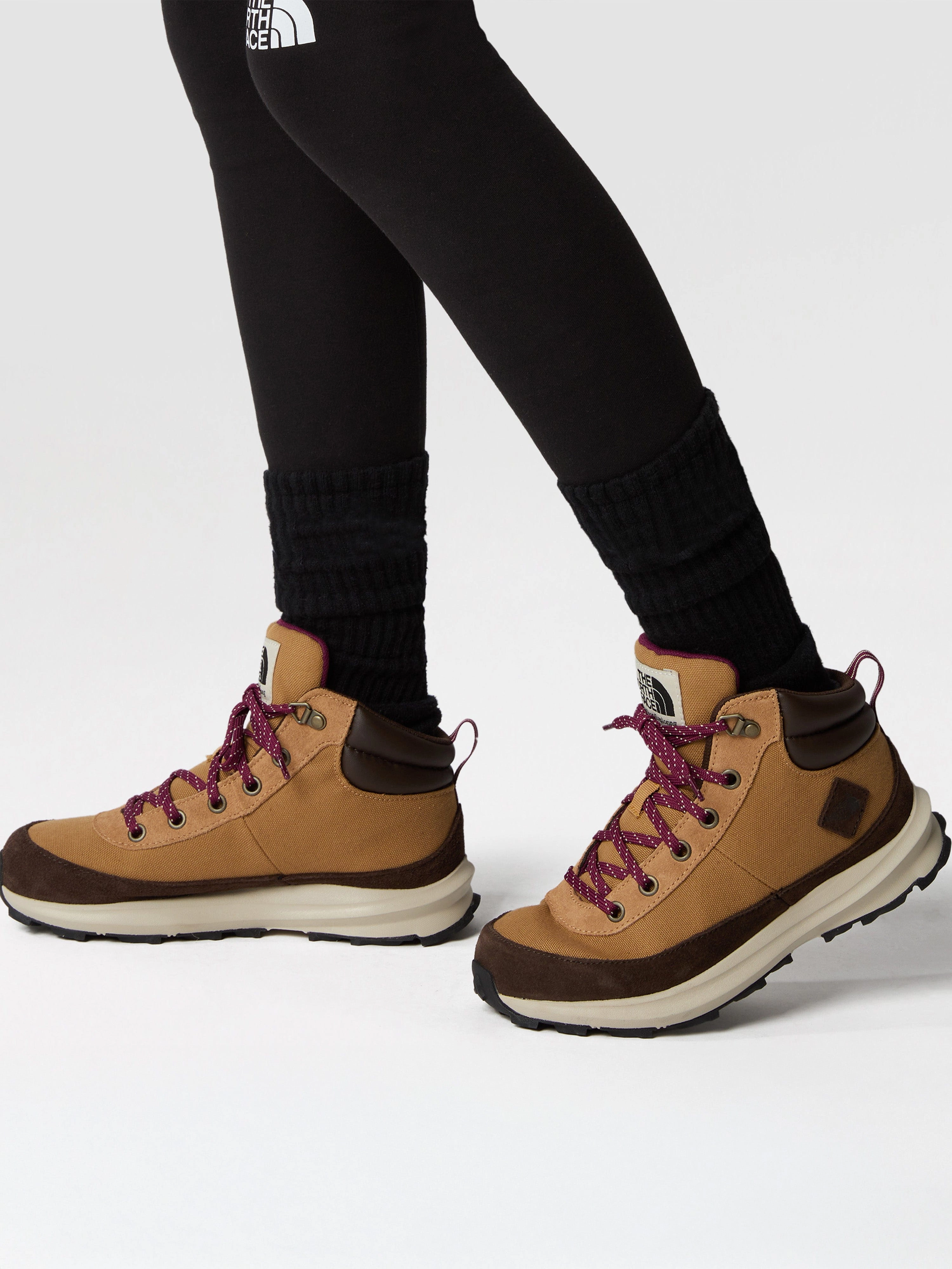 Salomon Mid Hiking Boots The North Face Kids Back To Berkeley IV Hiking Boots in Brown