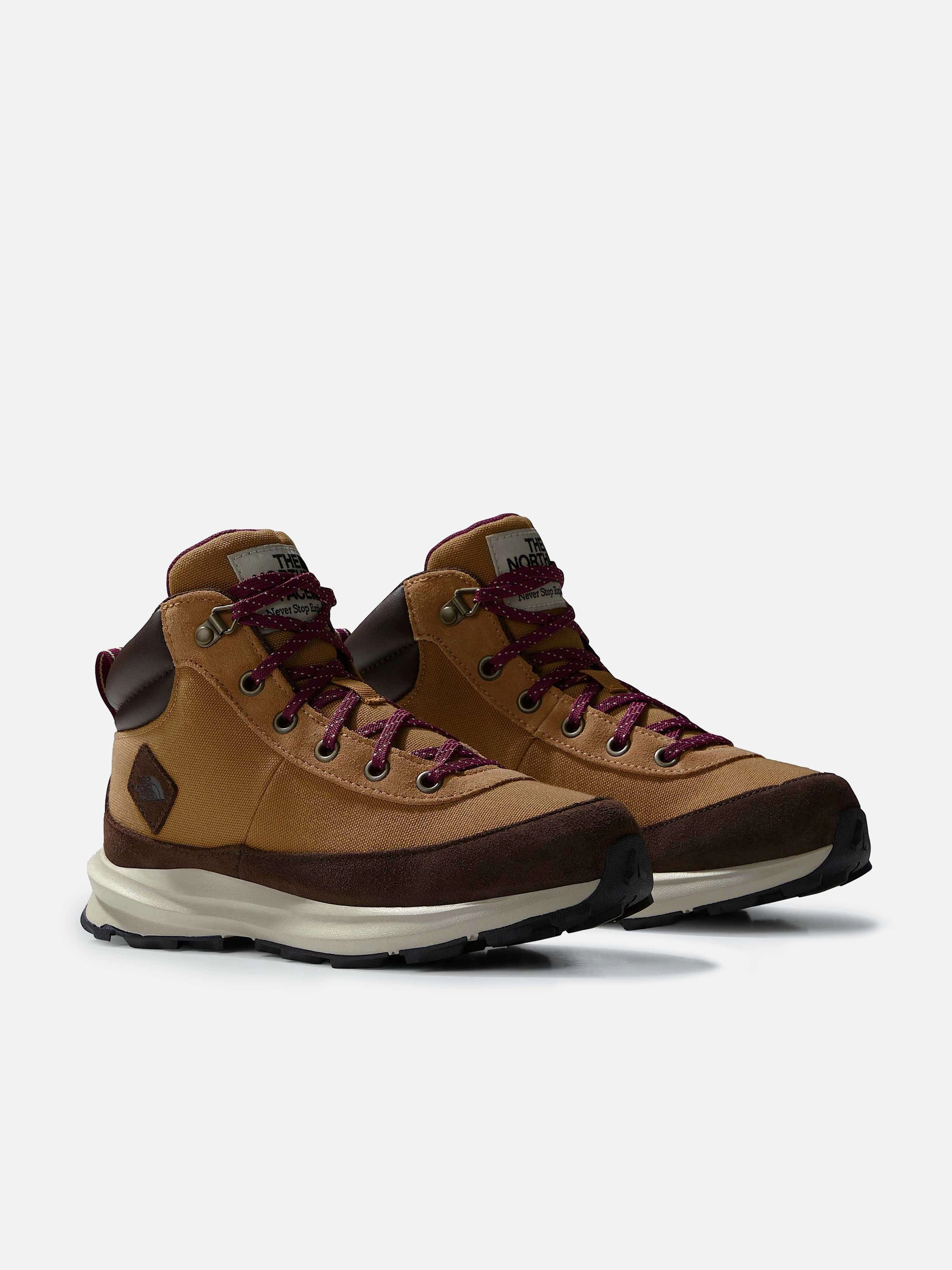 The North Face Kids Back To Berkeley IV Hiking Boots in Brown Hiking Boots For Glaciers