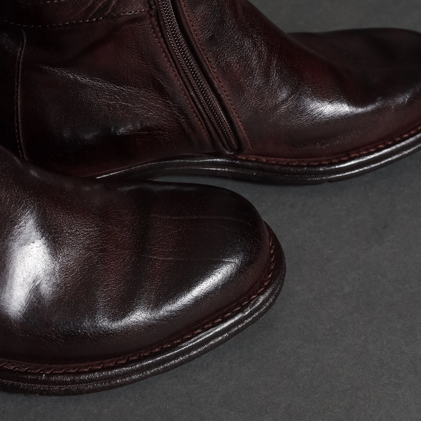 Knee High Hunting Boots DT17A Brown