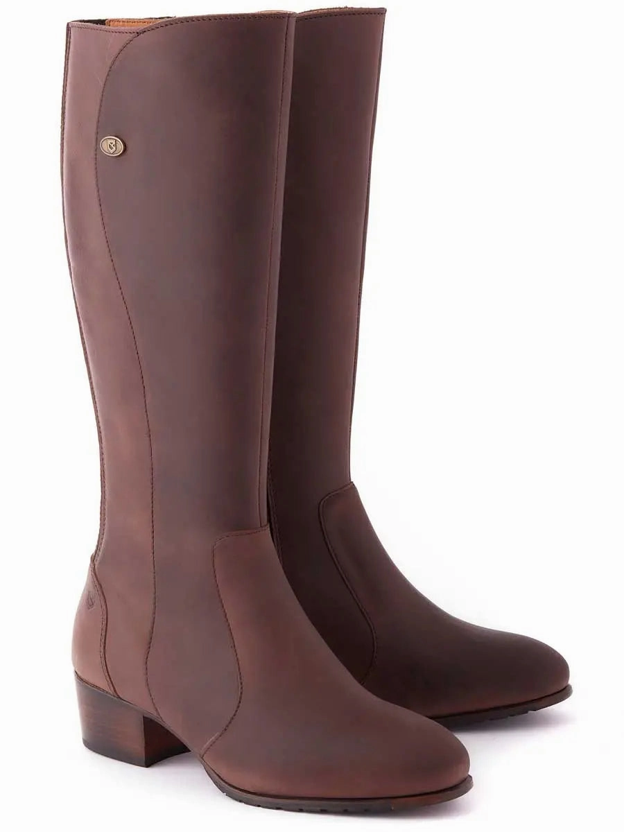 Colored Knee High Boots DUBARRY Downpatrick Knee High Boots - Old Rum