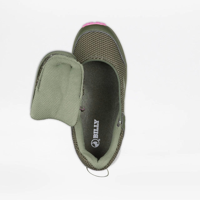 Womens -  Inclusion Trail Olive/Pink Good Trail Walking Shoes