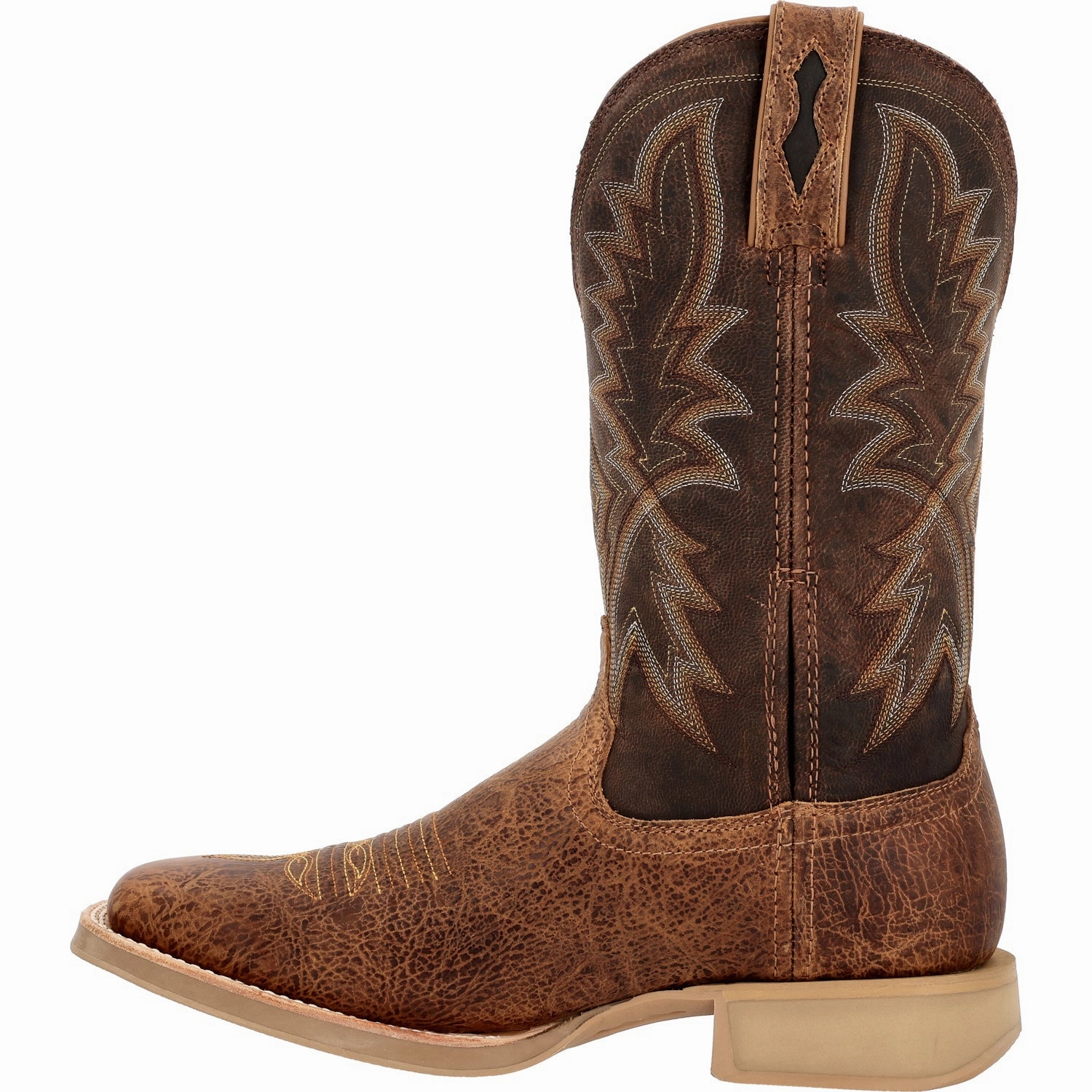 Durango Mens Rebel Pro Lite Western Tan/Tobacco Leather Cowboy Boots Mens Boots