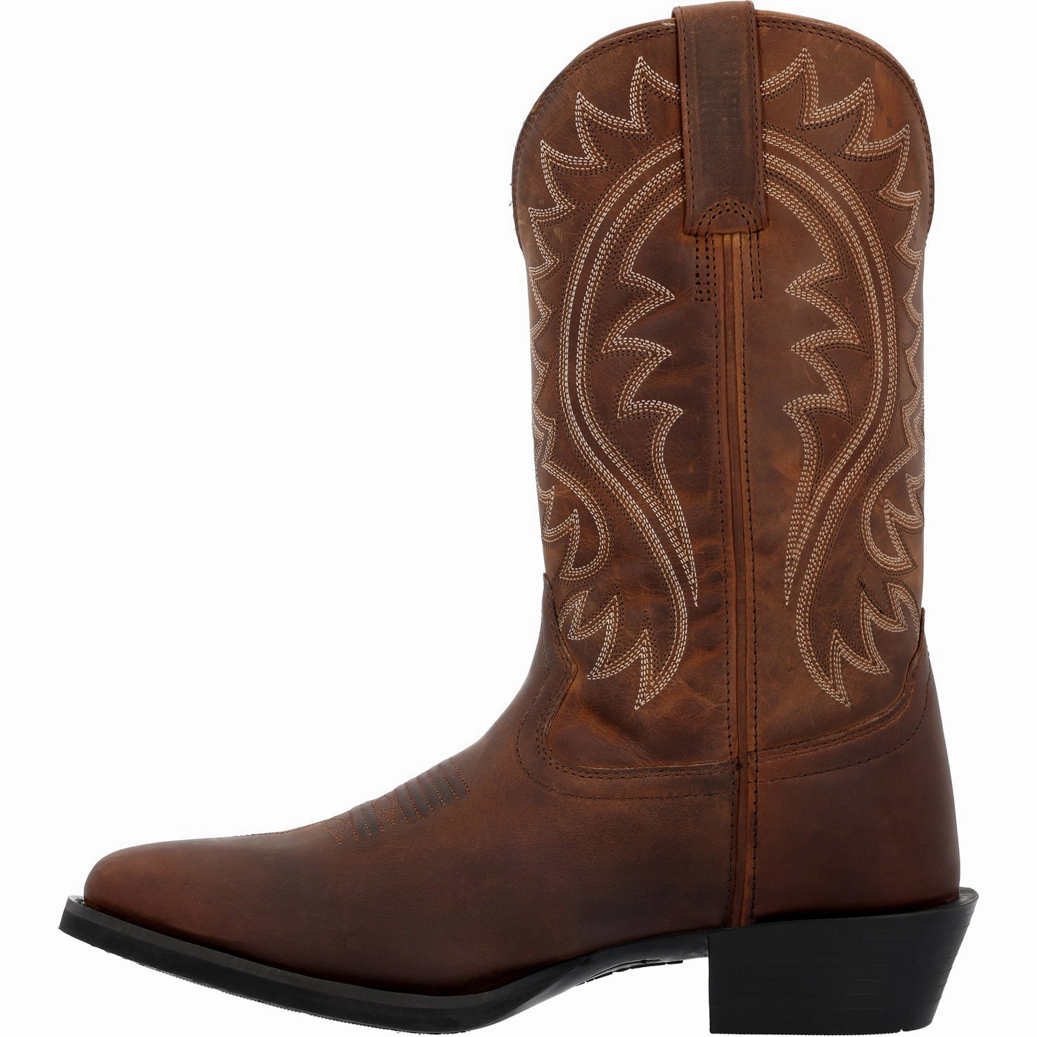 Metallic Western Boots Durango Mens Shyloh Western Brown Leather Cowboy Boots