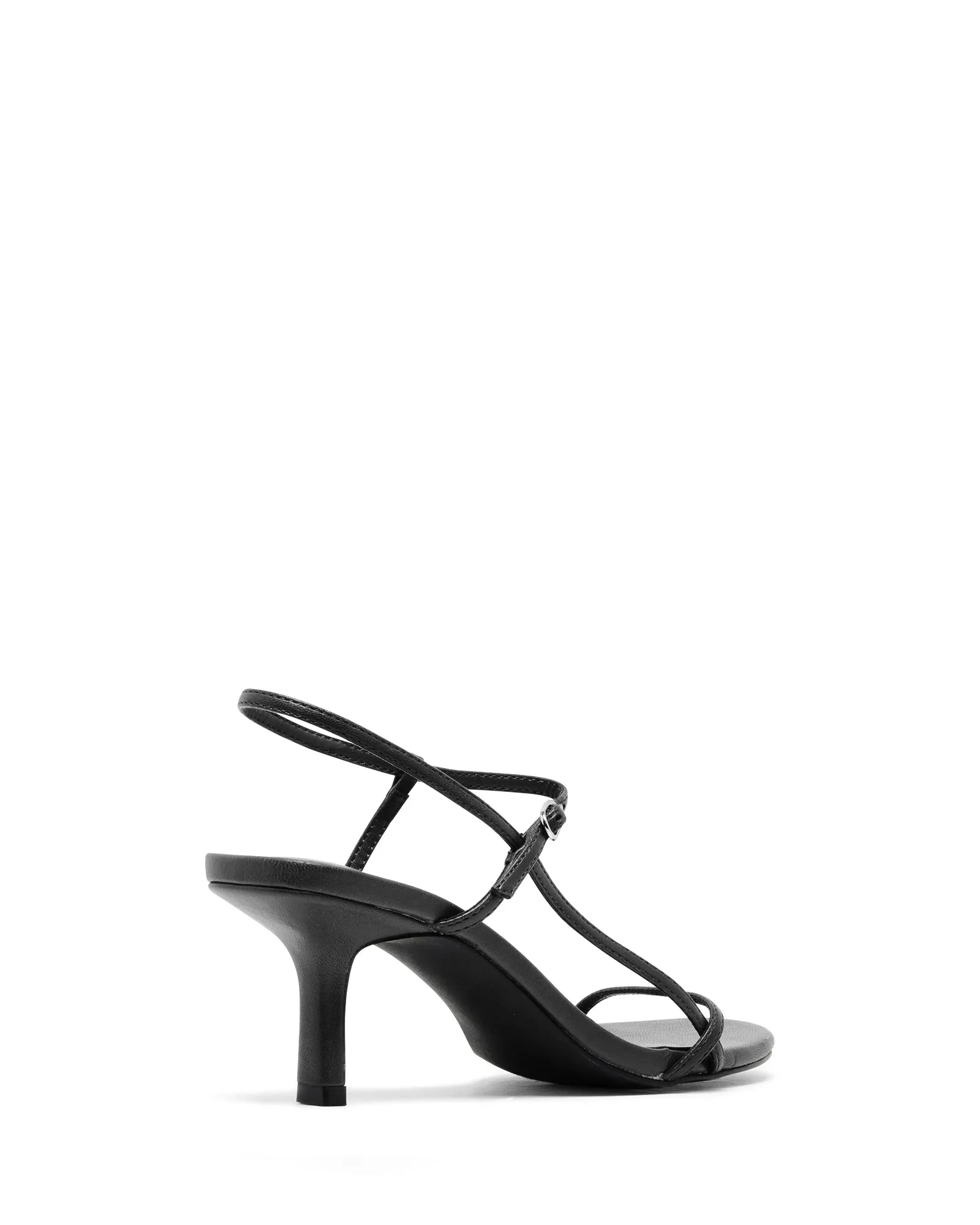 Easton Slingback Heel Black White And High Heel Shoes