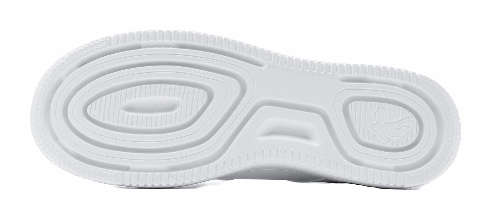 Smart Casual Summer Shoes QIAODAN Air Force One Skateboard Shoes Women's Low top White Black