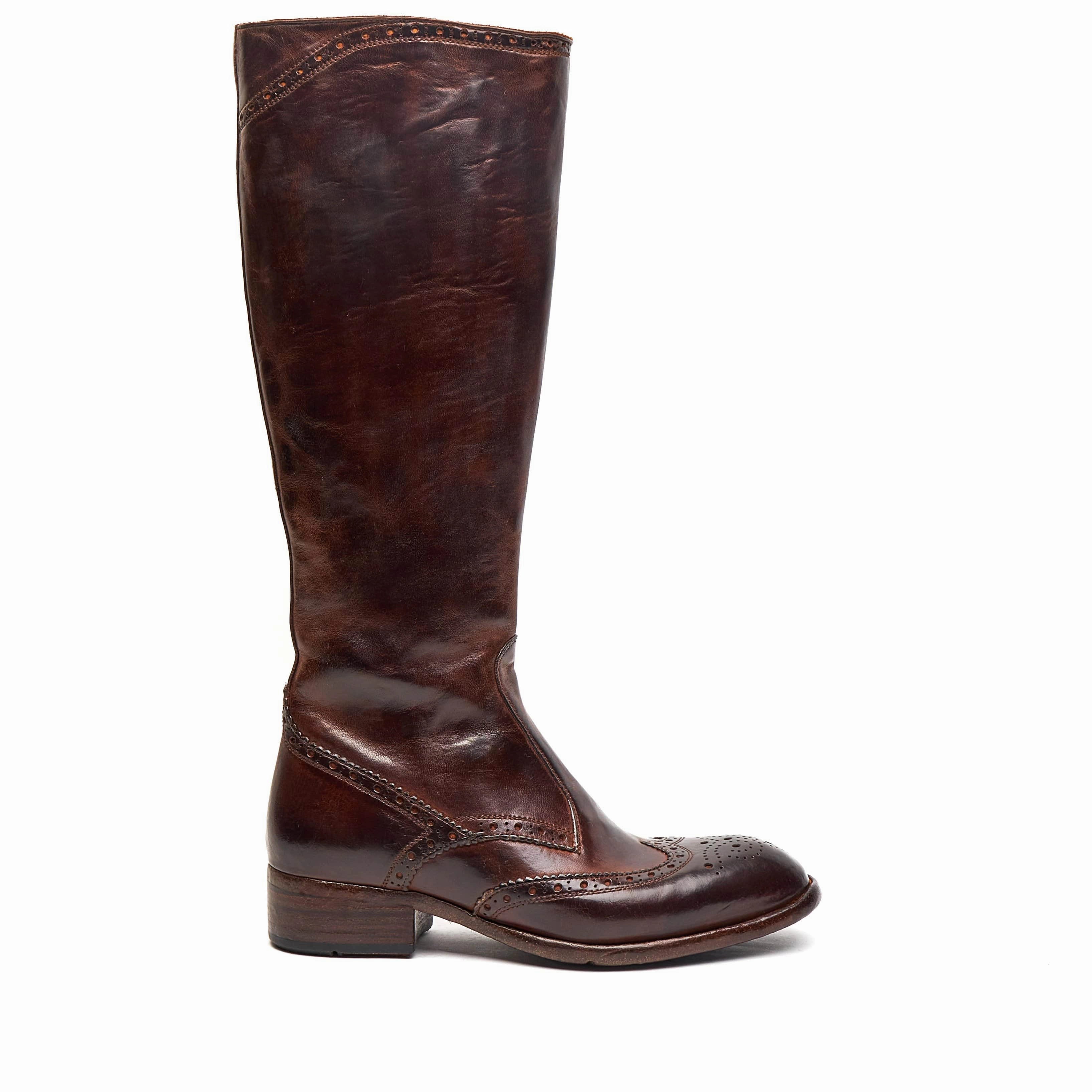 Lemargo DV08A Knee High Boots Baggy Ankle