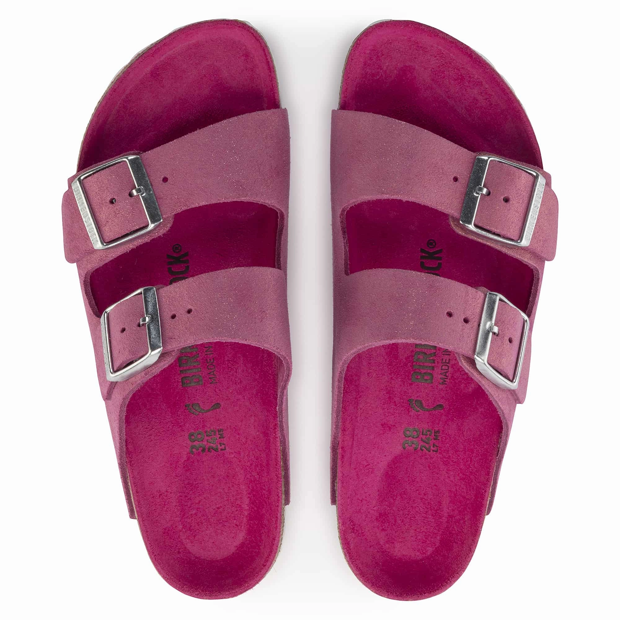 Arizona Suede Leather Birkenstock Wool