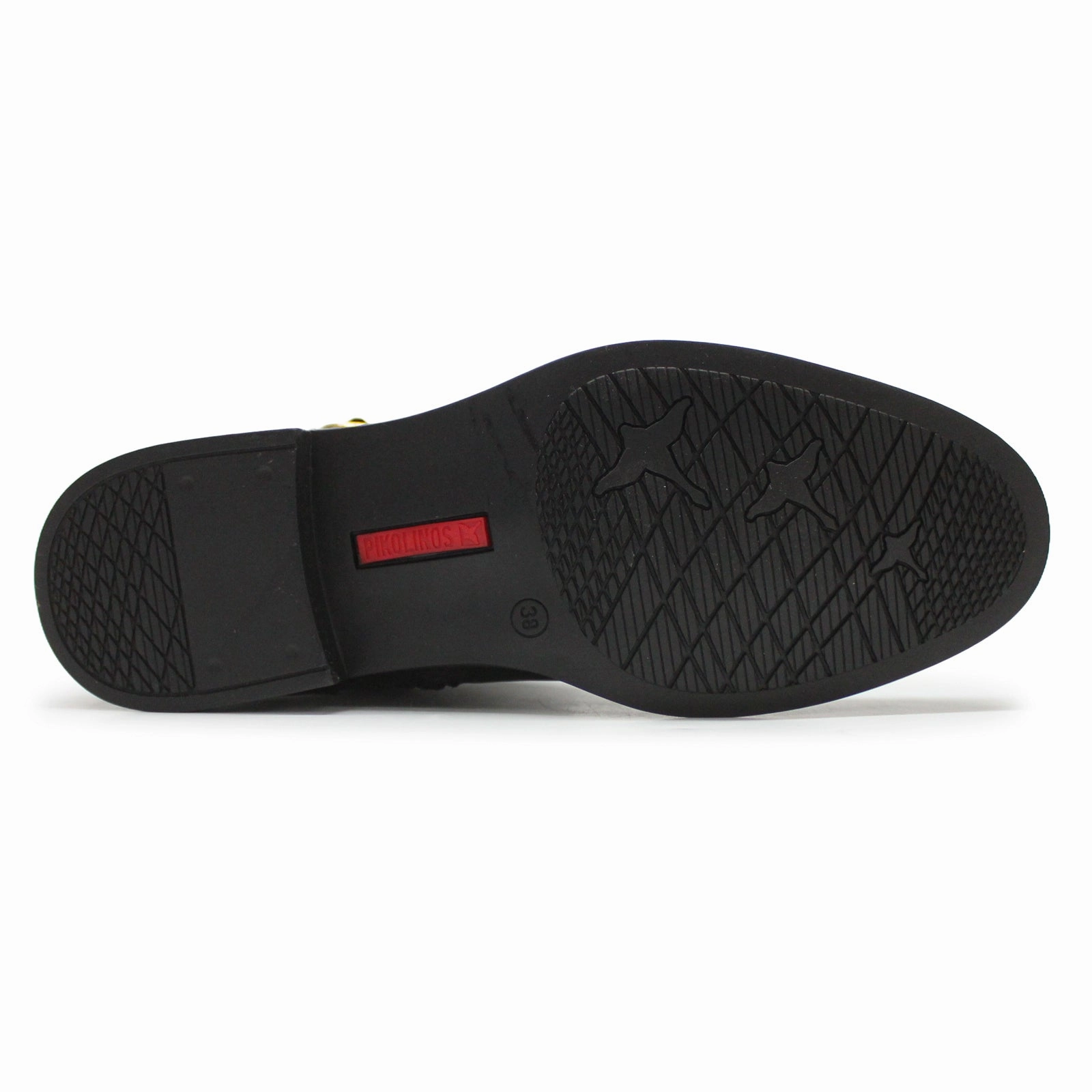 Jimmy Choo Knee High Boots Pikolinos Puertollano W3C-9632 Leather Women's Knee High Black Boots