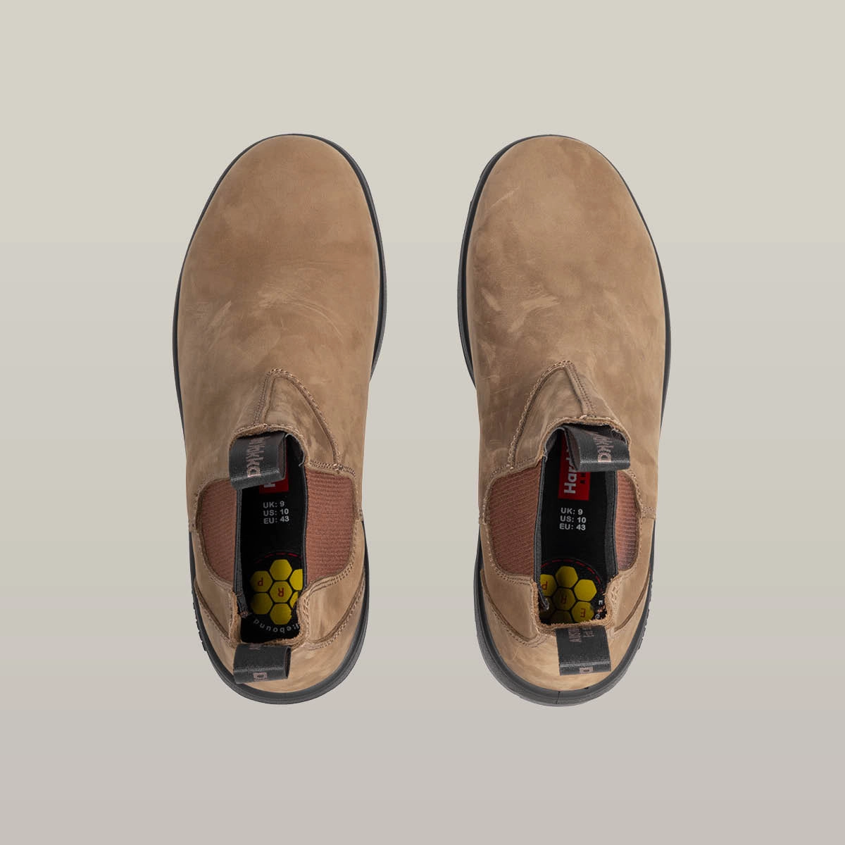 Work Boots For Heel Pain Hard Yakka BRUMBY Dealer Boots - Non Safety