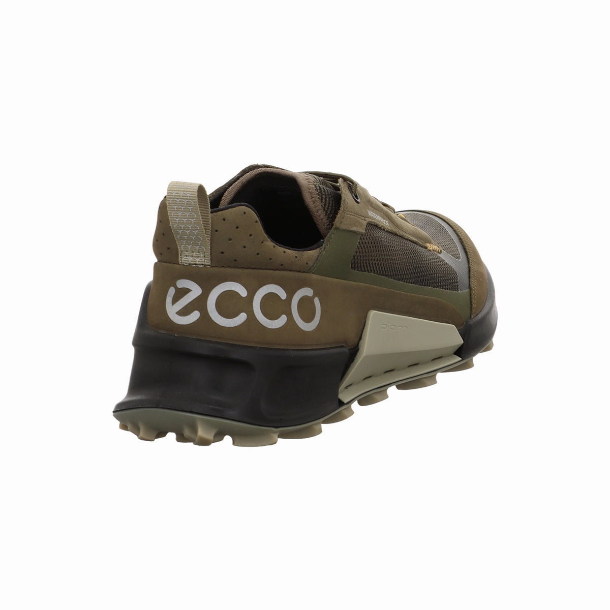Ecco Biom 2.1 X Mountain Nubuck Leather Men's Outdoor Grape Leaf Tarmac Black Trainers Best Stability Running Shoes For Overpronators