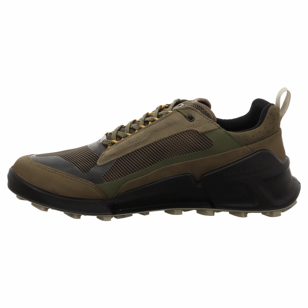 Best Salomon Trail Running Shoes Ecco Biom 2.1 X Mountain Nubuck Leather Men's Outdoor Grape Leaf Tarmac Black Trainers