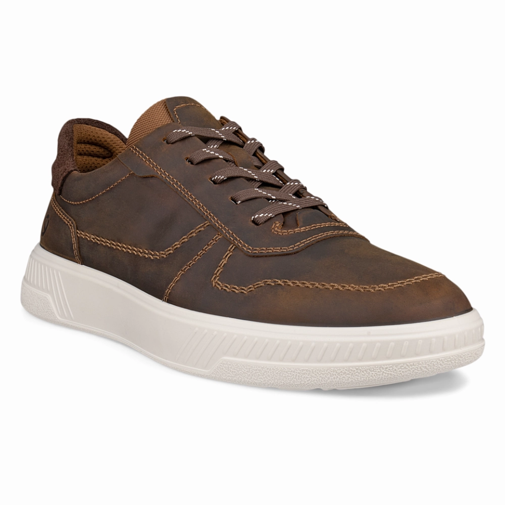 Ecco Move Camel/Coffee Sneaker (Men's) For Foot Pain Best Walking