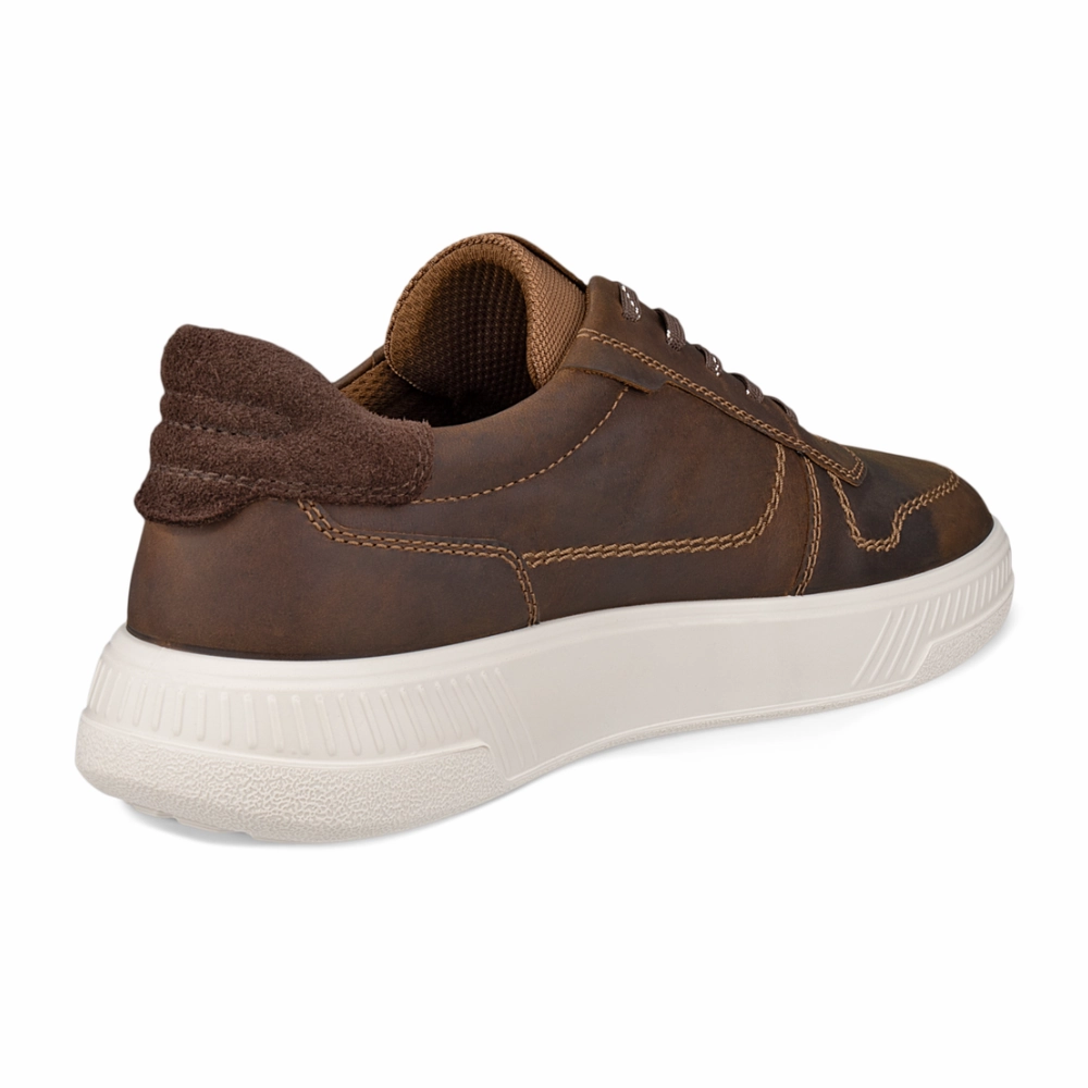 Ecco Move Camel/Coffee Sneaker (Men's) For Walking On Cement