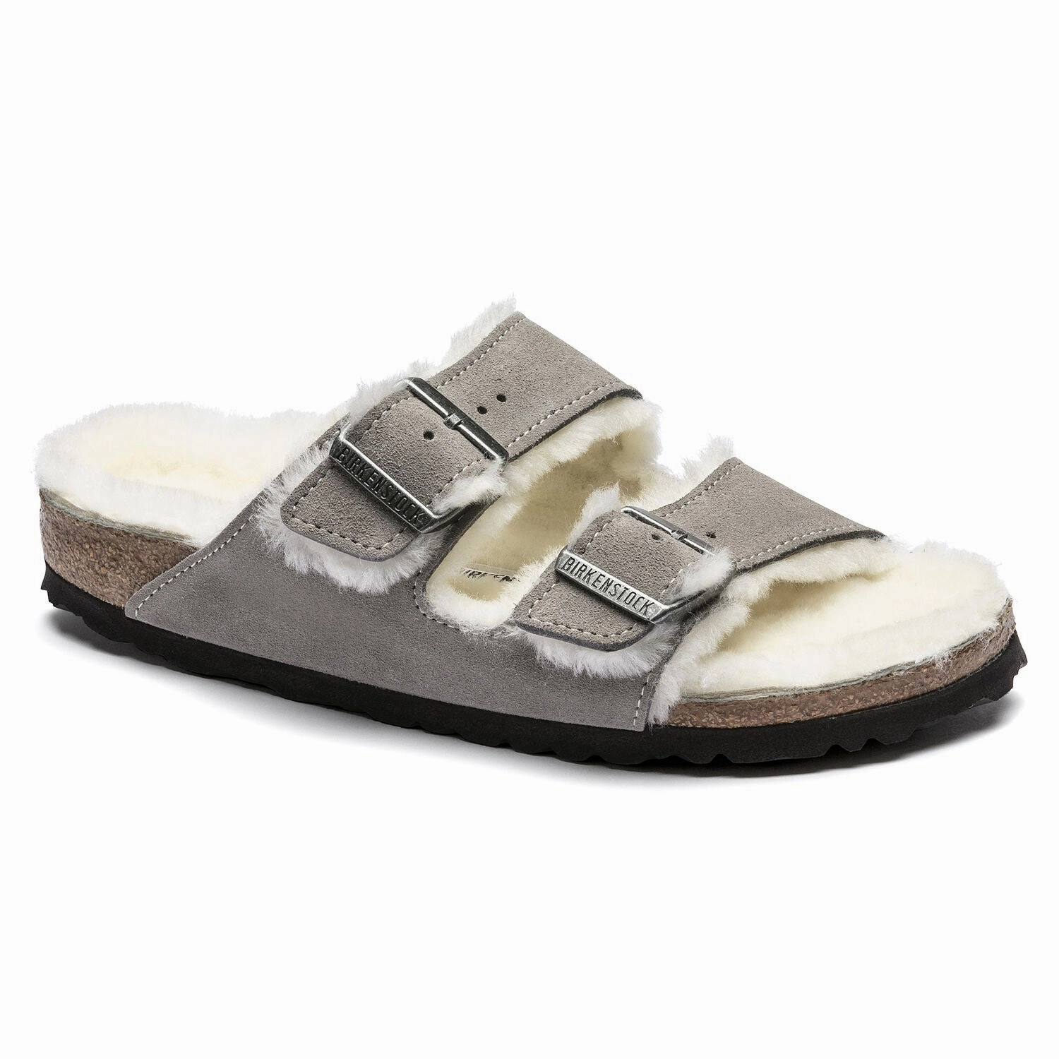 Arizona Shearling : Stone Coin Birkenstock Qo 500