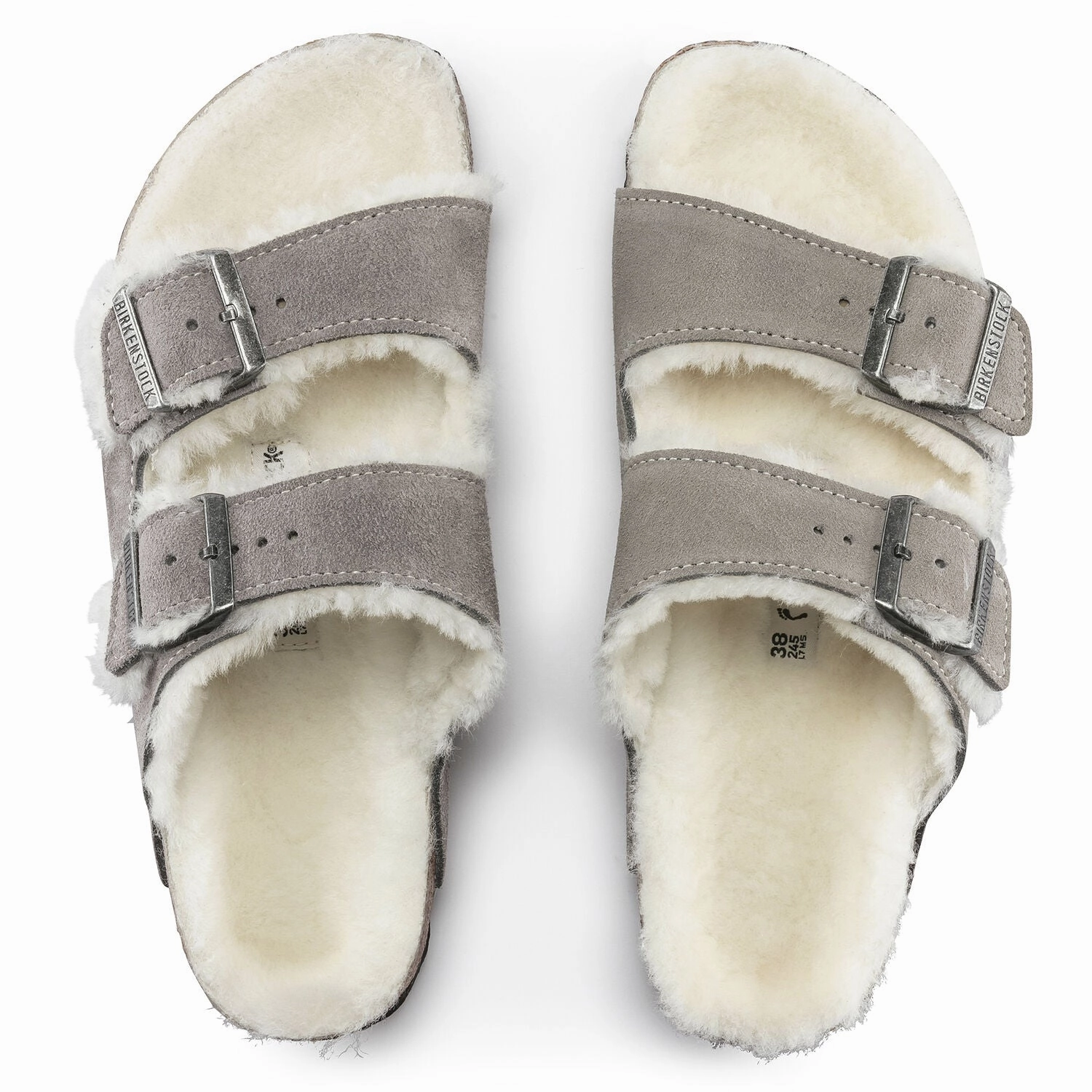Arizona Shearling : Stone Coin Walking Shoes
