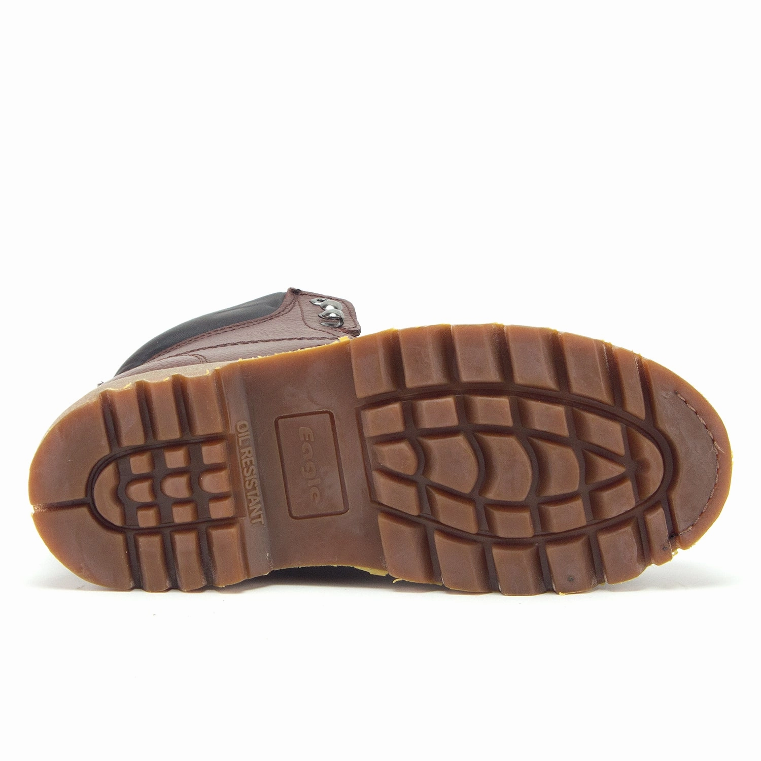 Men's 626 Ankle High Water Resistant Leather Construction Safety Work Boots Flat Sole Work Boot