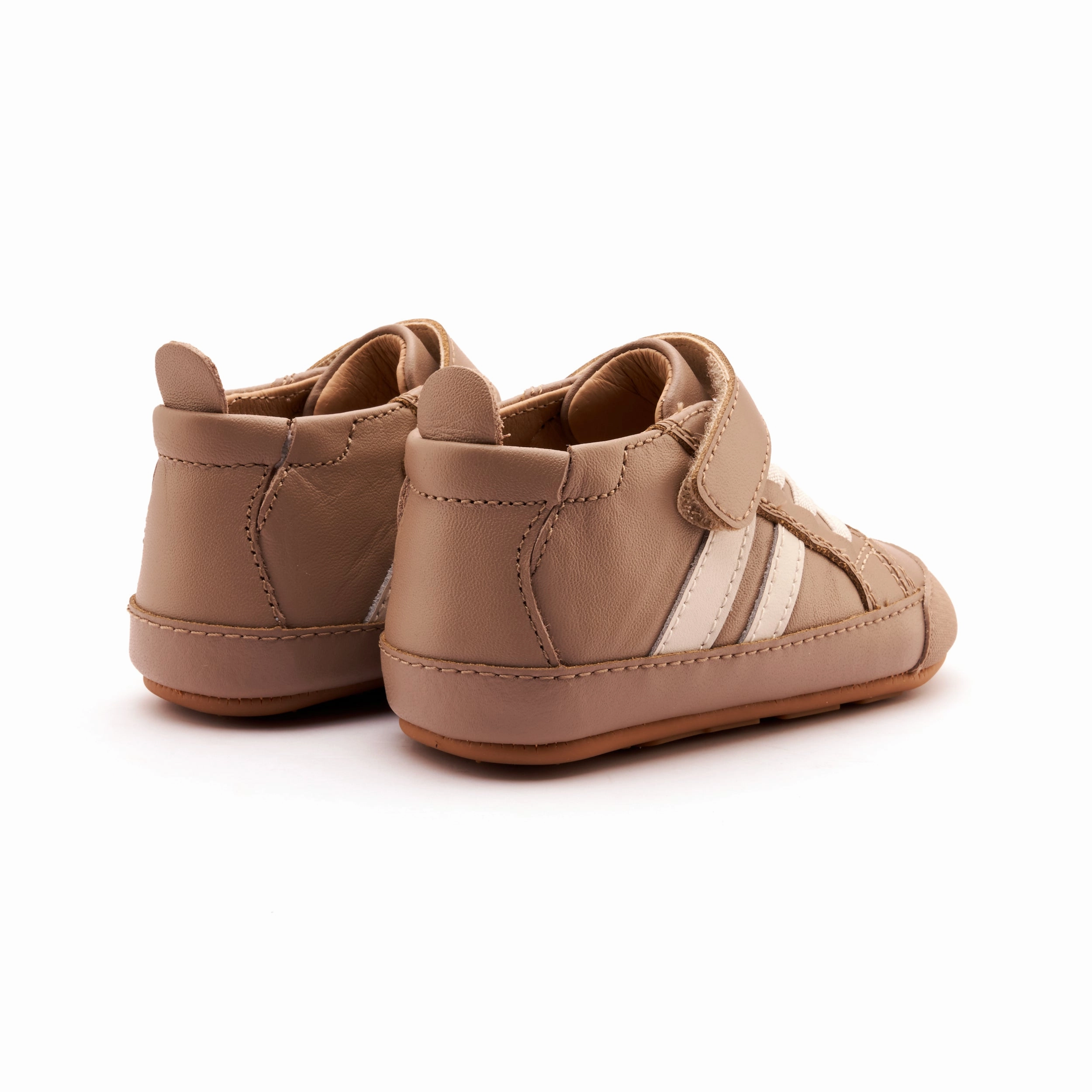 Casual.shoe Old Soles Boy's and Girl's High Roller Shoes - Shoe Taupe / Sporco