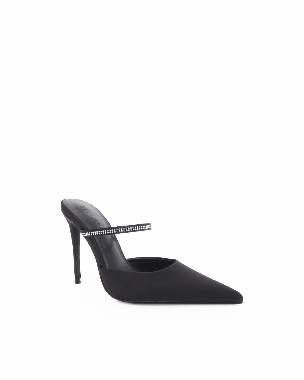 GIANELLA - BLACK SATIN Socks For High Heels