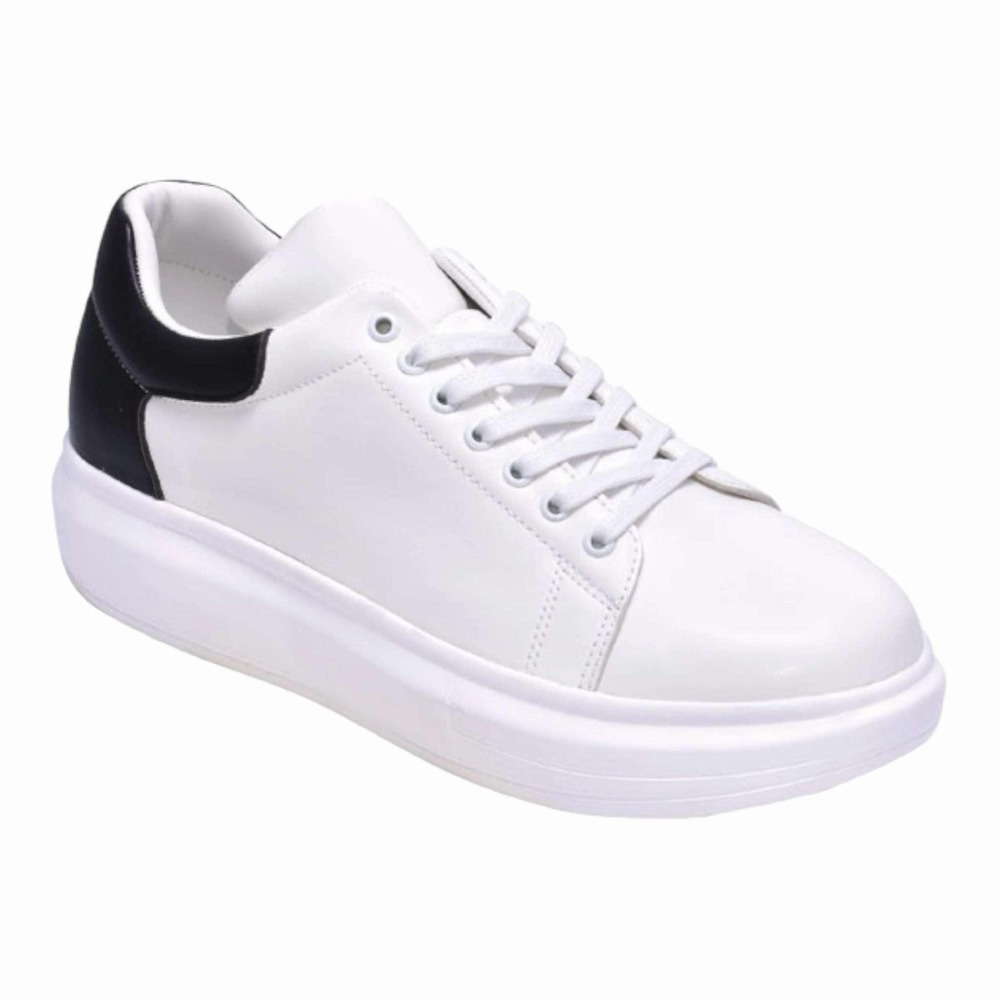 ROYAL SHOES: Flat Platform Sneaker CS-805 Dress Pants With Casual Shoes