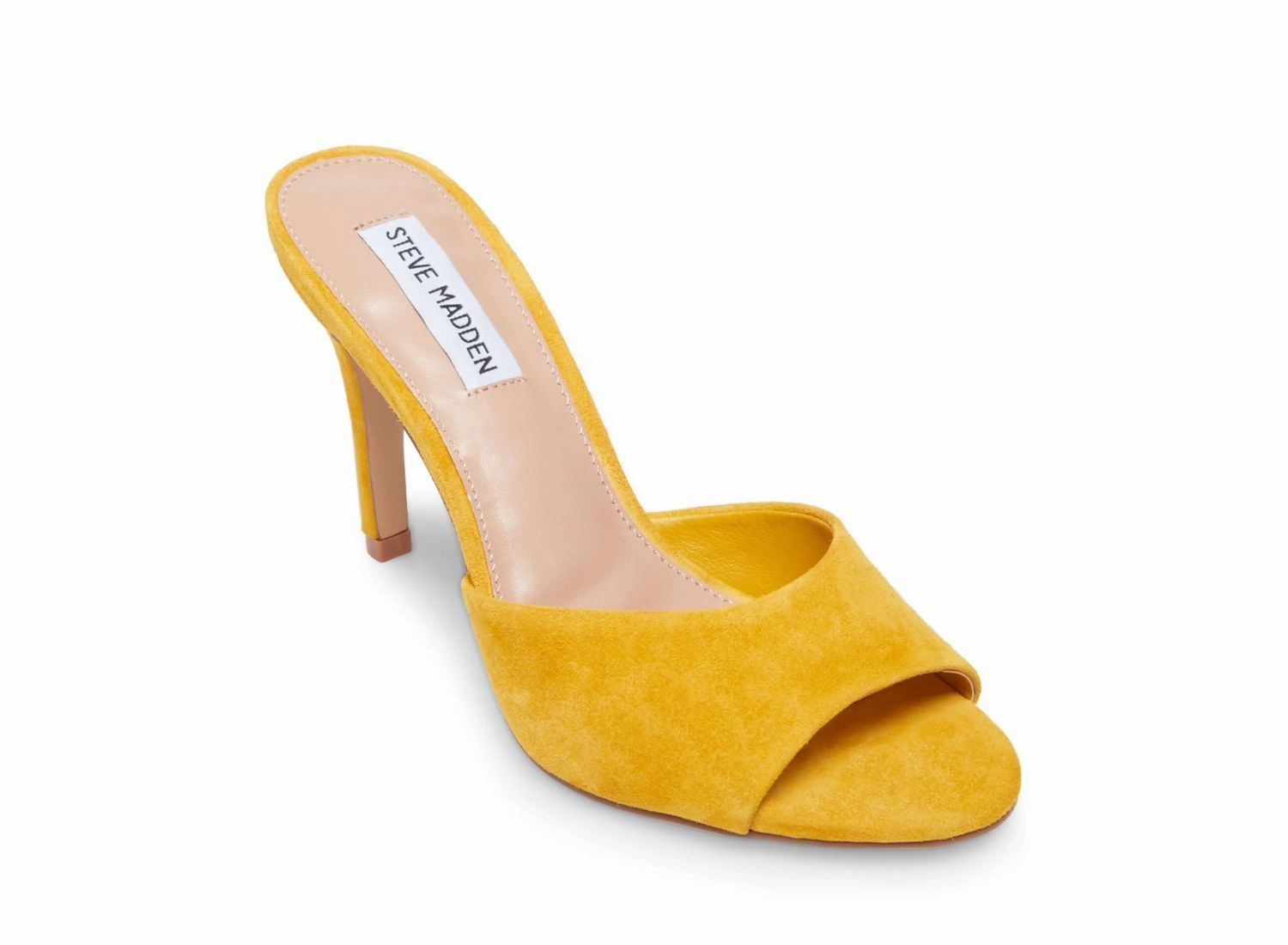 High-heeled Shoe ERIN YELLOW SUEDE