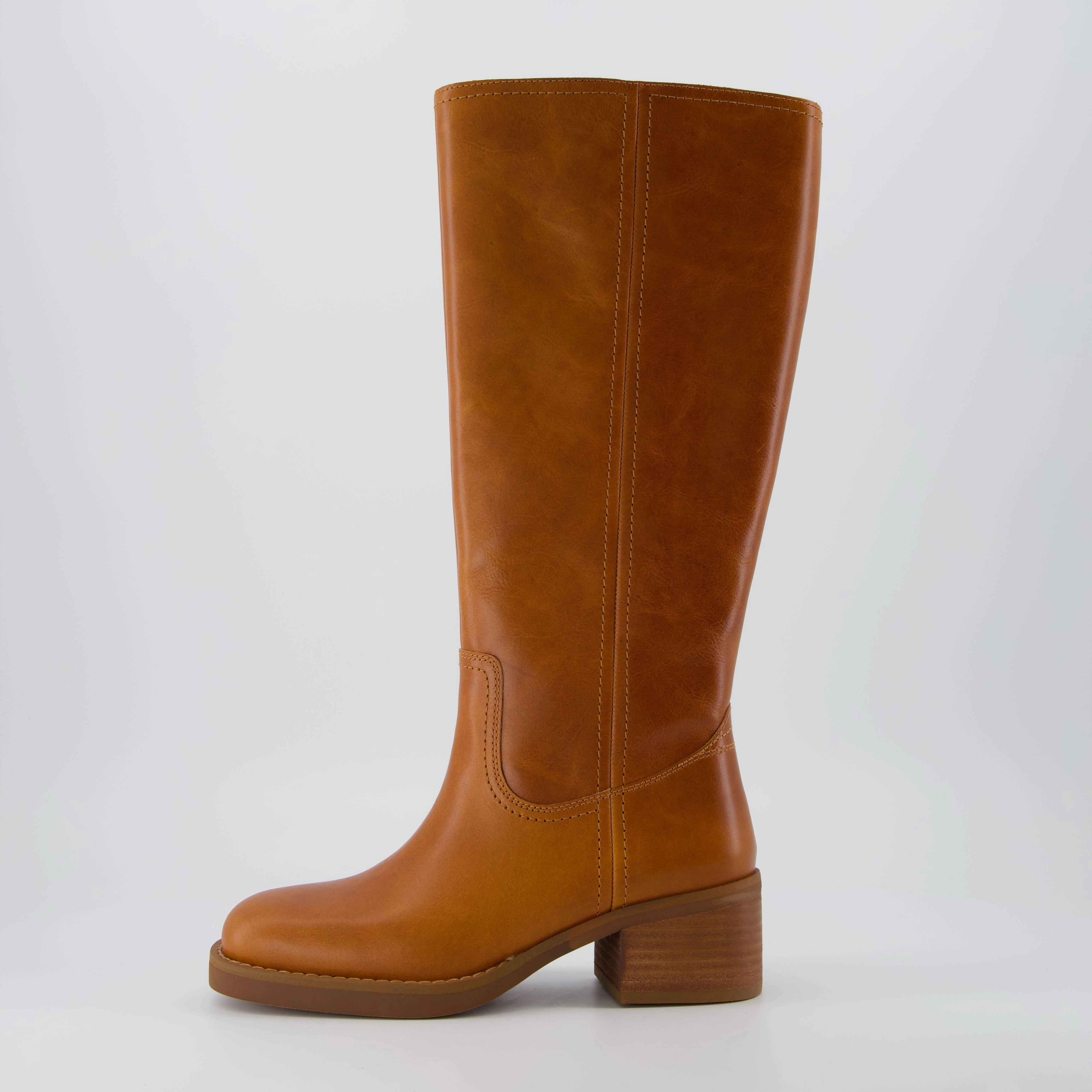 Curves N Combat Boots Sawyer Leather Boot