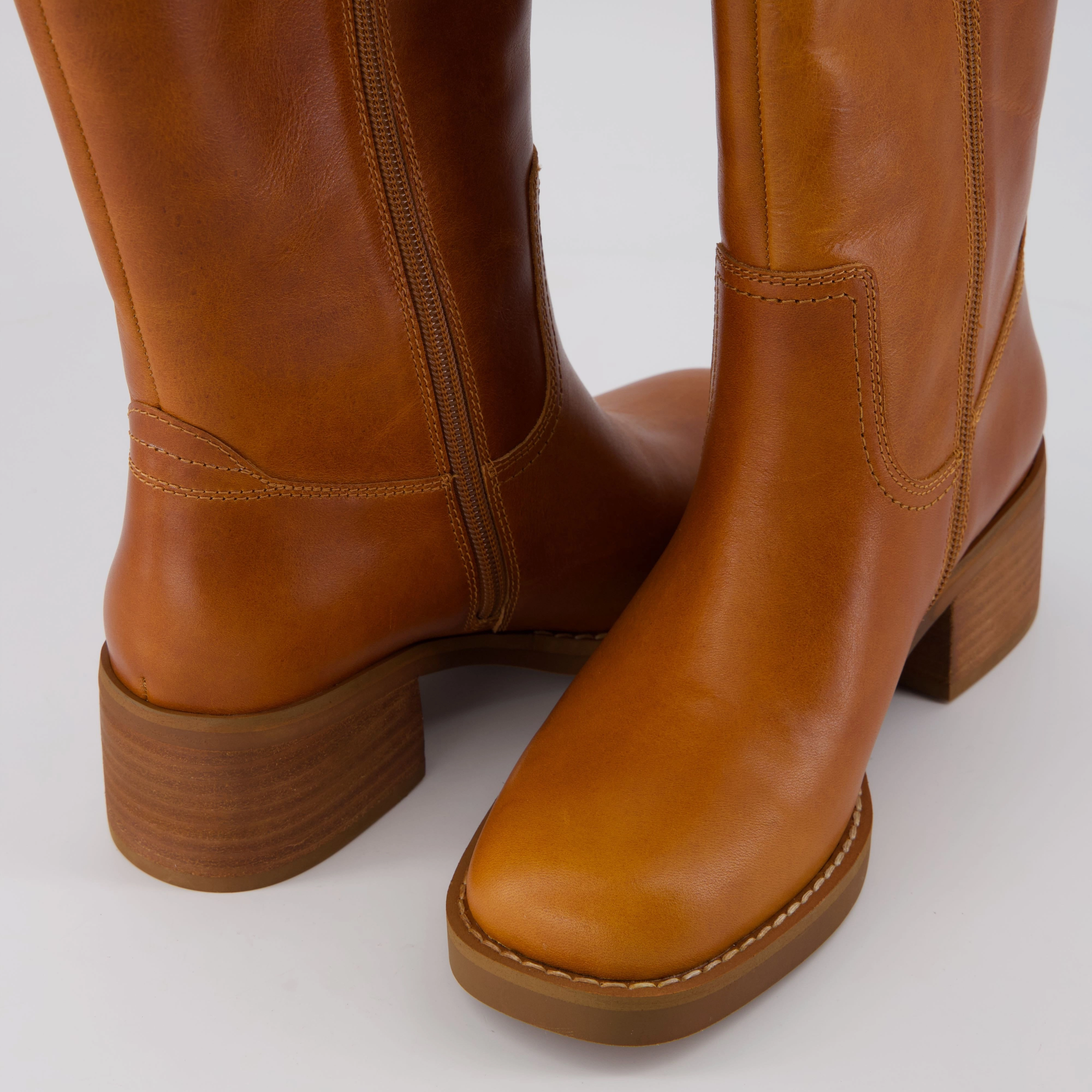 Sawyer Leather Boot Combat Lace Up Boots